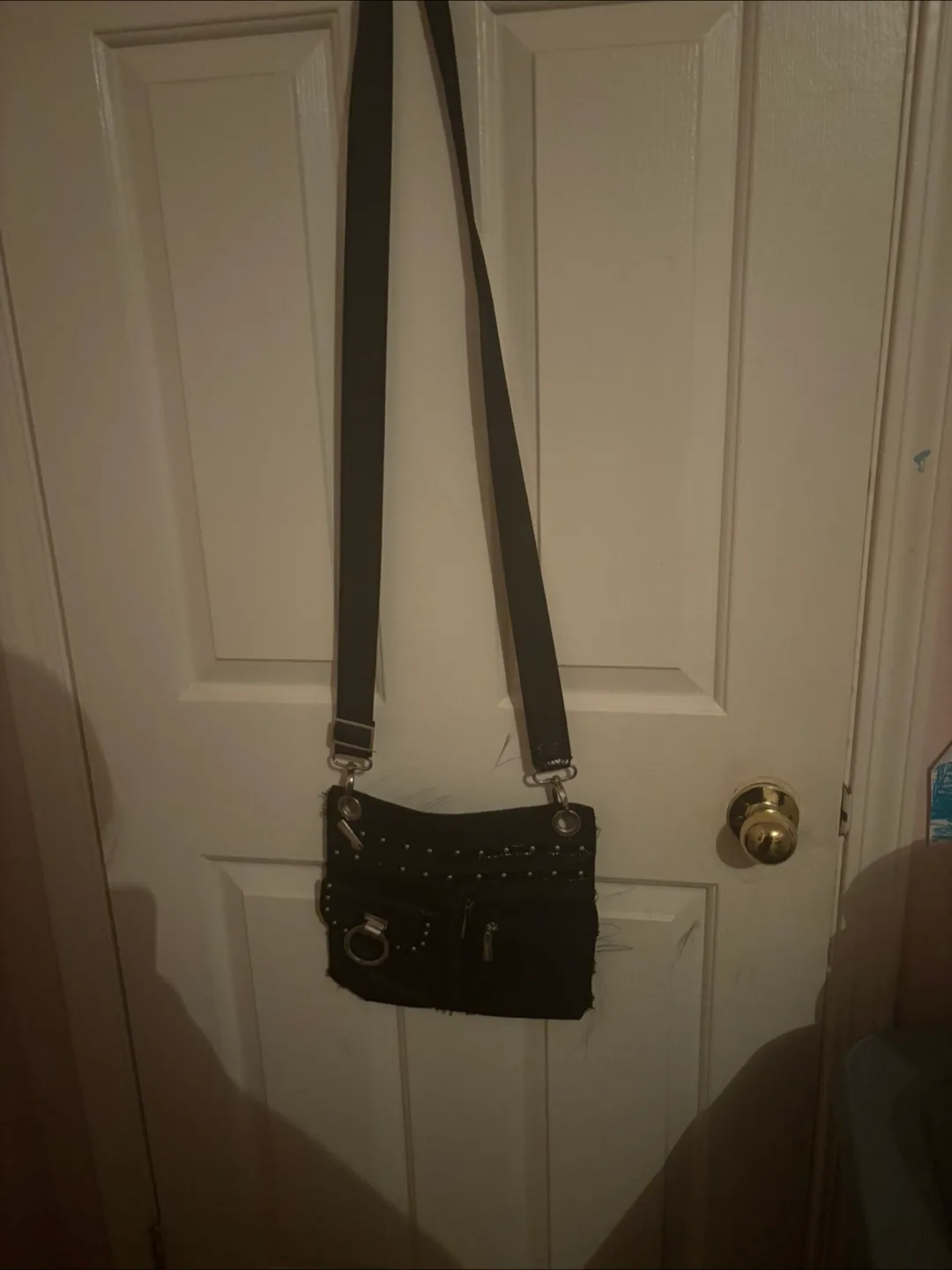 Black Studded Crossbody Bag thumbnail