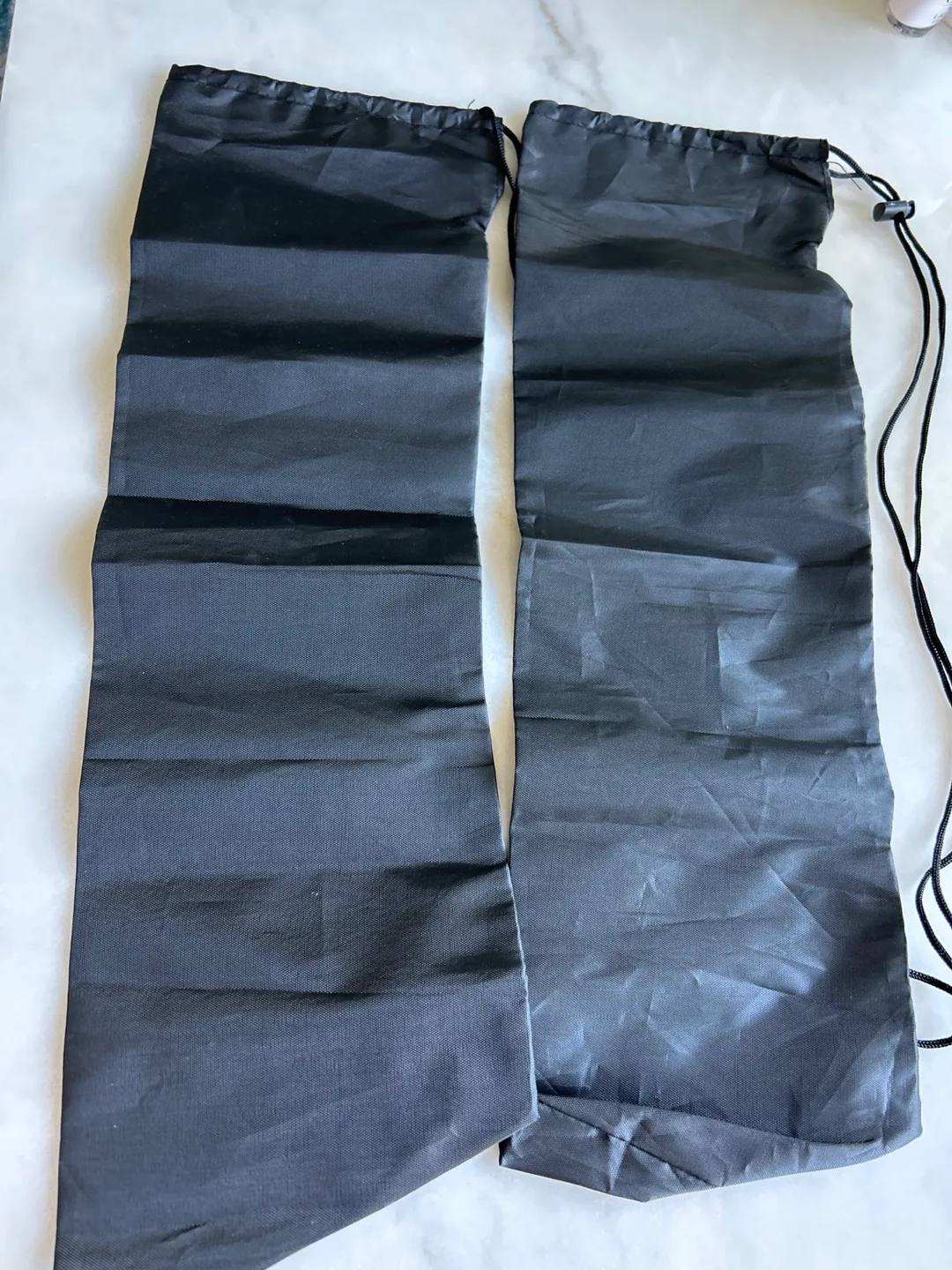 Black Drawstring Bags - Set of 2 thumbnail