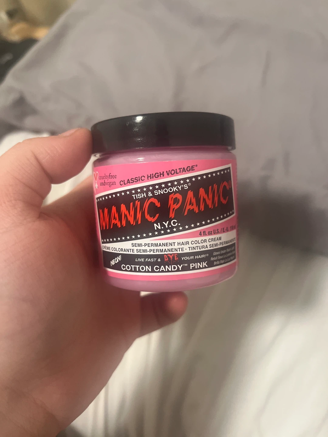 Manic Panic Cotton Candy Pink Hair Dye