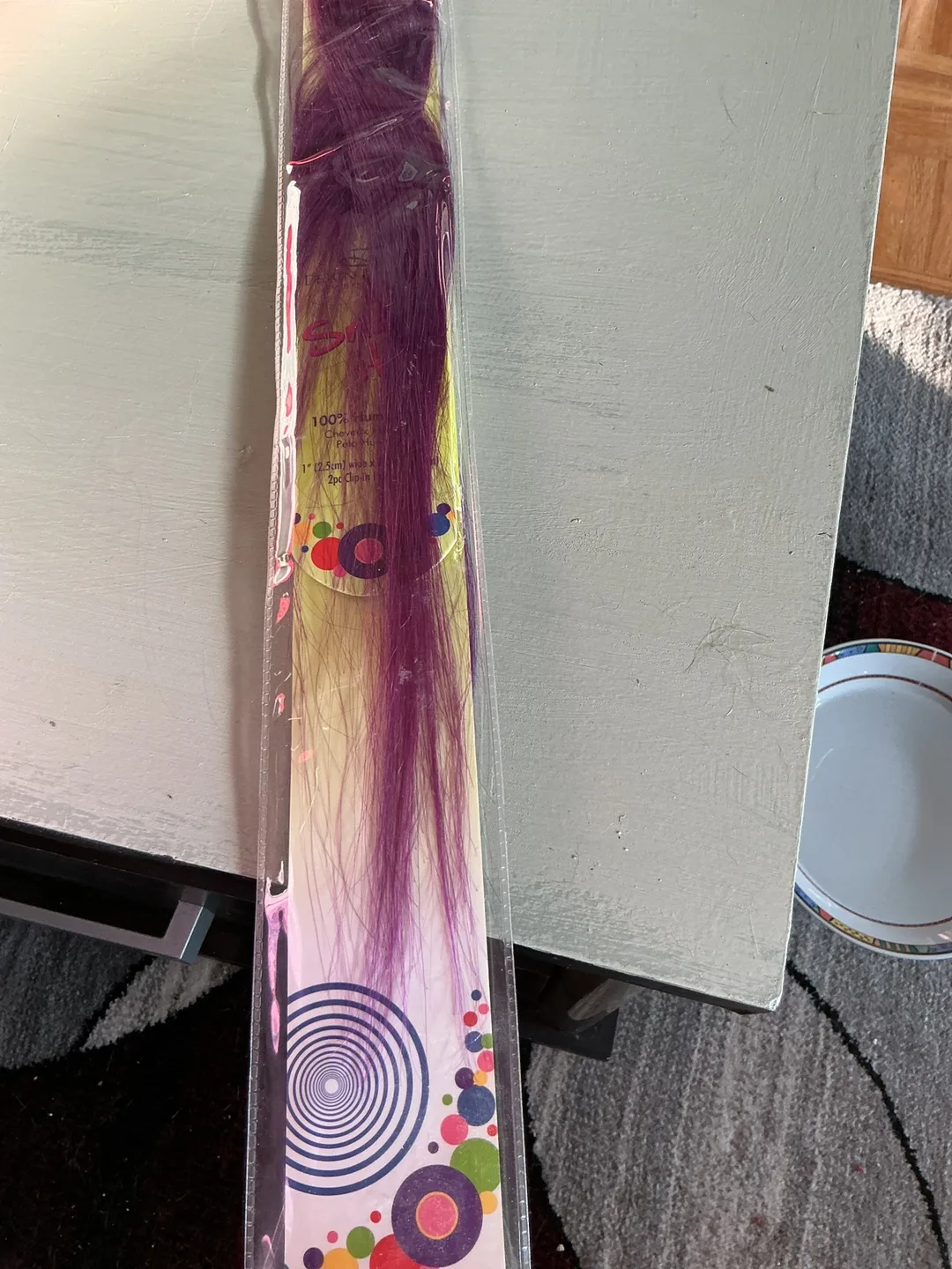 NEW Purple Hair Extensions - Clip-in thumbnail