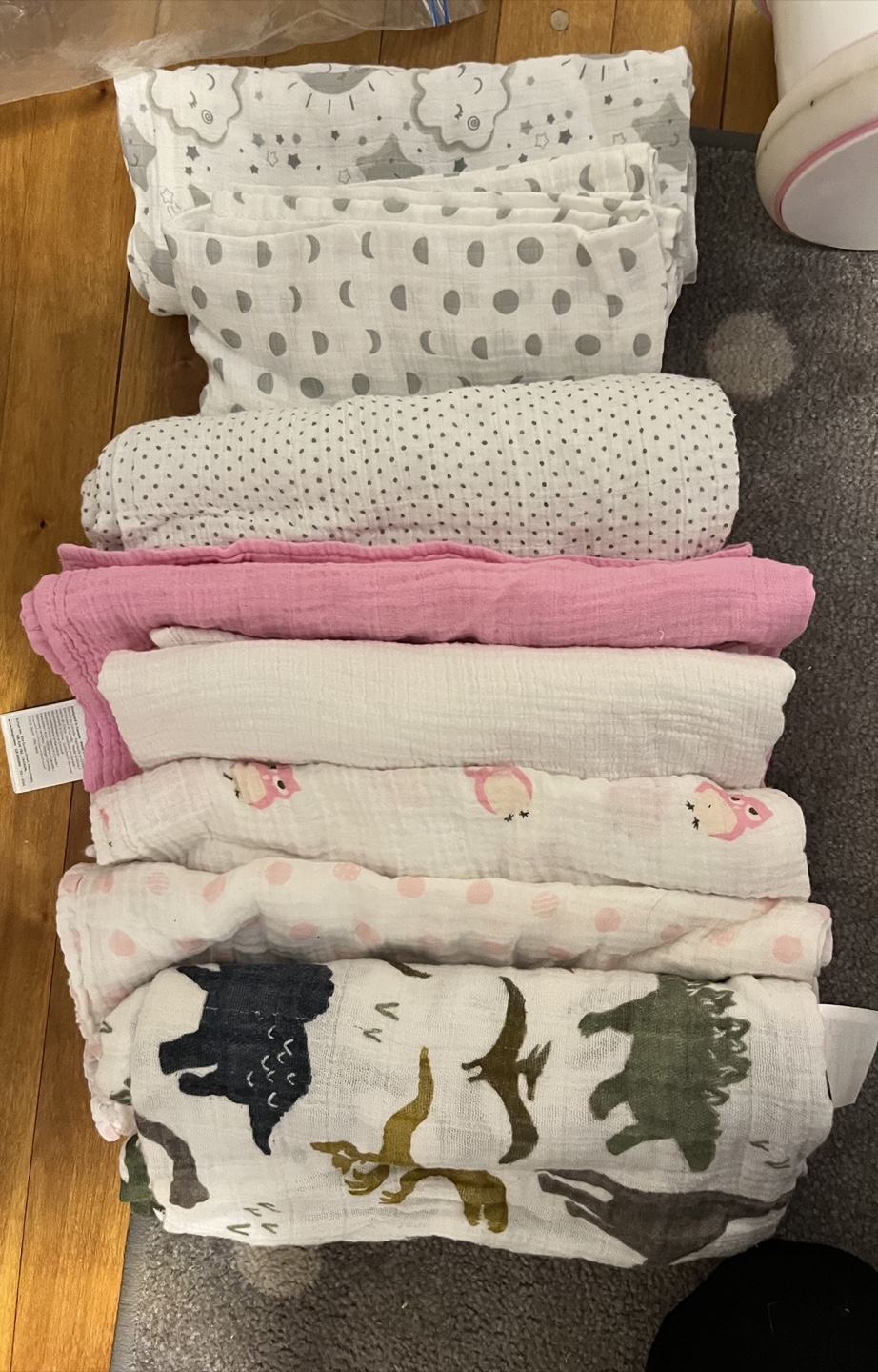 Muslin Swaddle Blankets - Assorted Patterns - photo 2