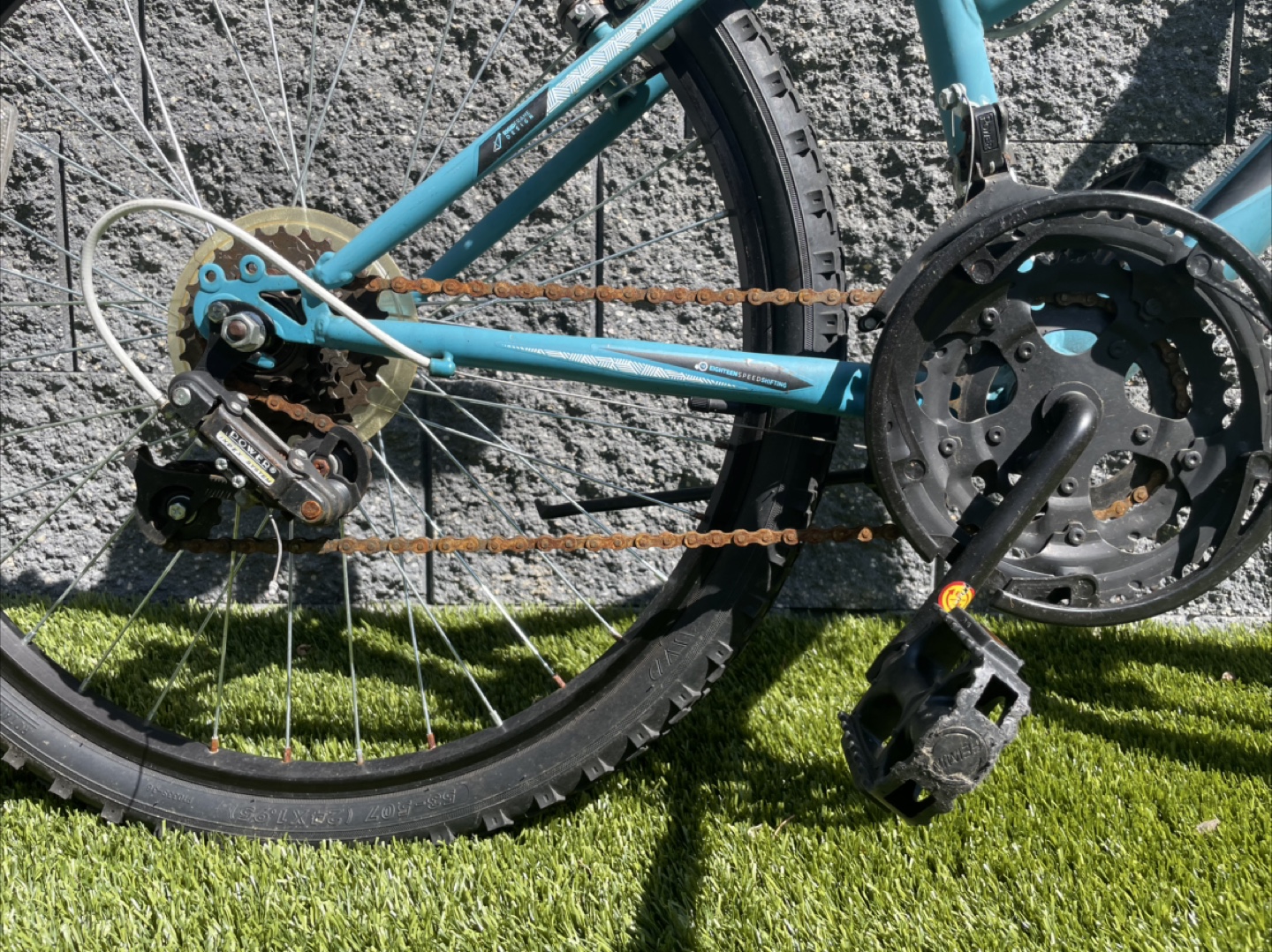 Moved 24" Mountain Bike - Light Blue - photo 2