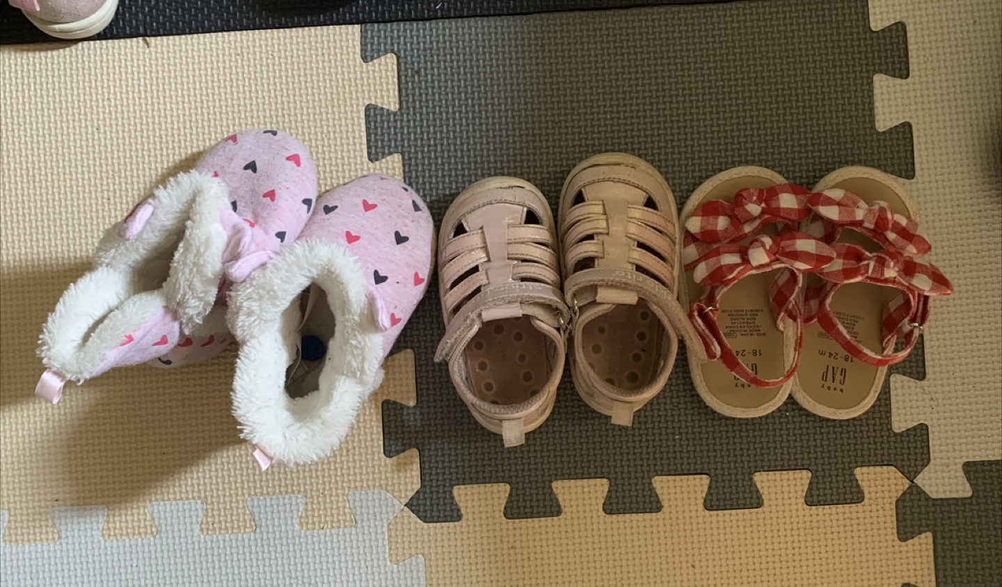 Baby Girl Shoes Bundle - Gap & Stride Rite
