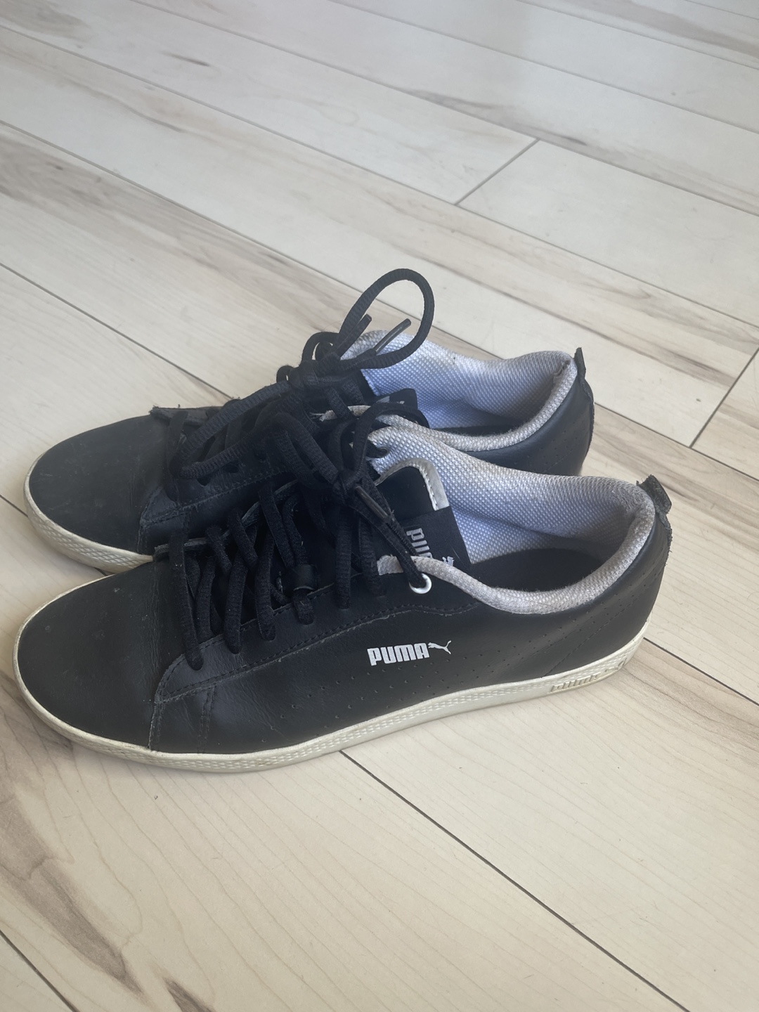 Puma Court Point Vulc Black Shoes