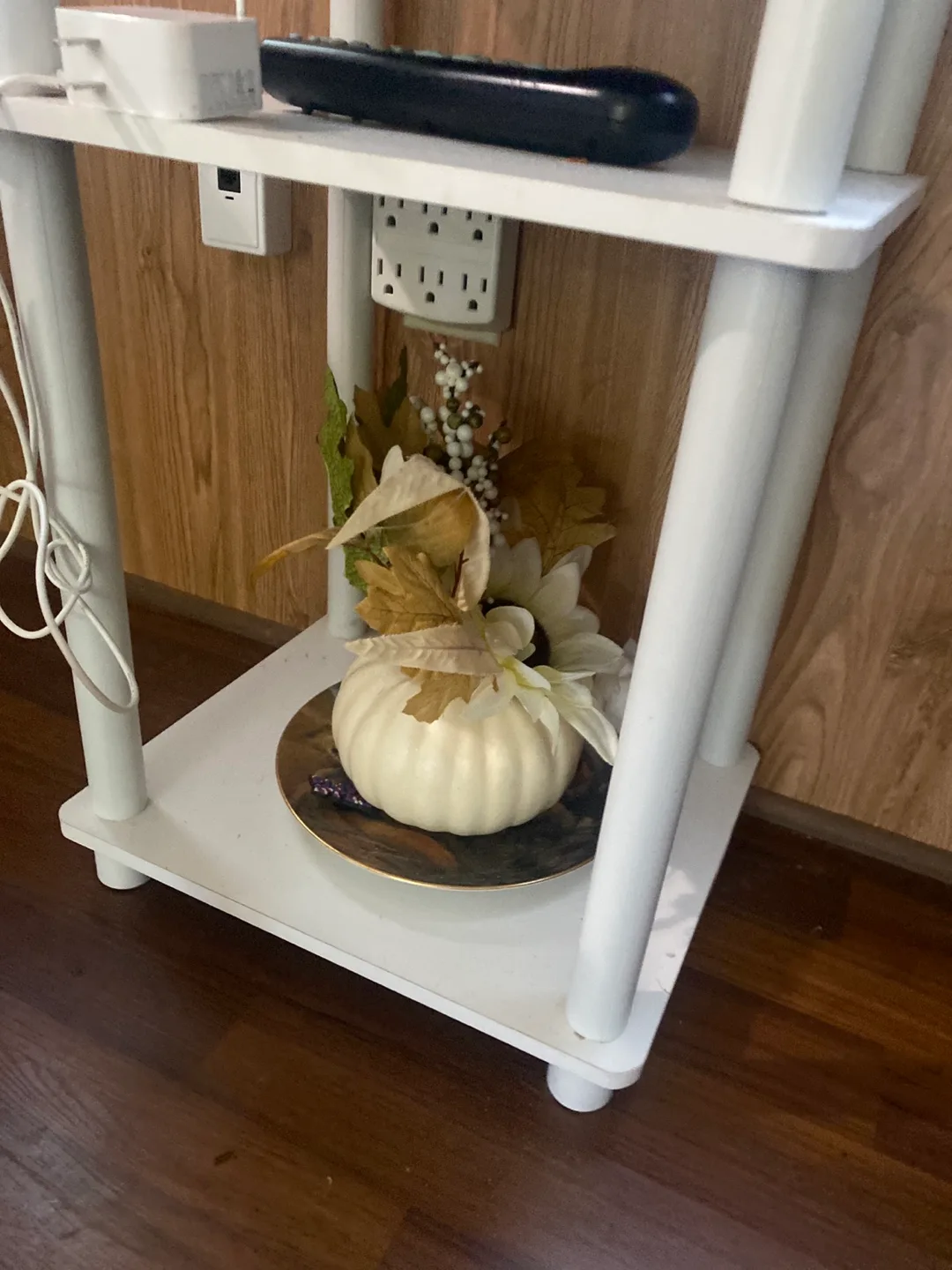 White Decorative Pumpkin