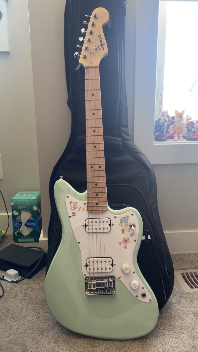 Squier by Fender Electric Guitar - Seafoam Green - photo 3