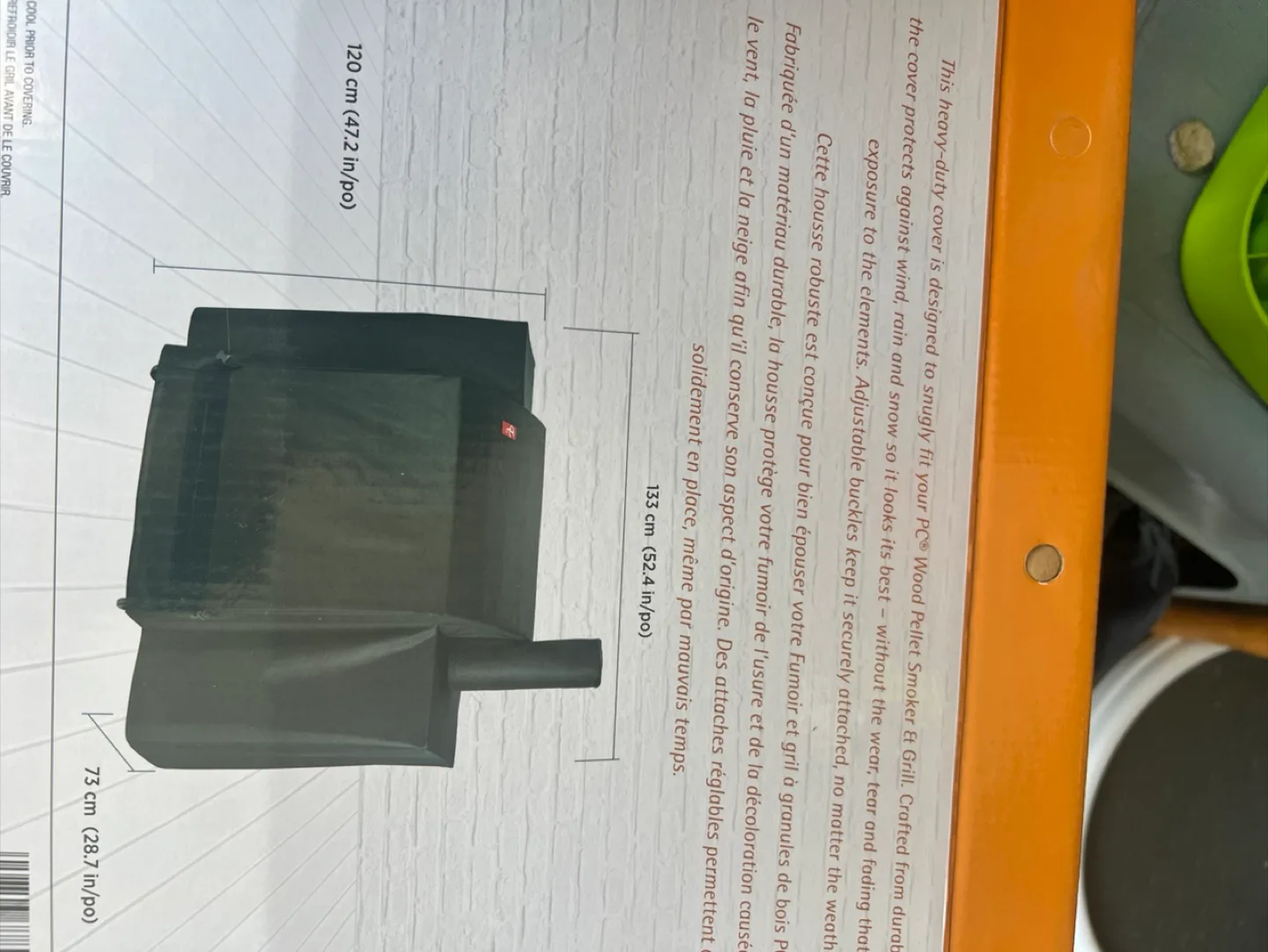 President's Choice Smoker & Grill Cover - NEW image indicator(2)