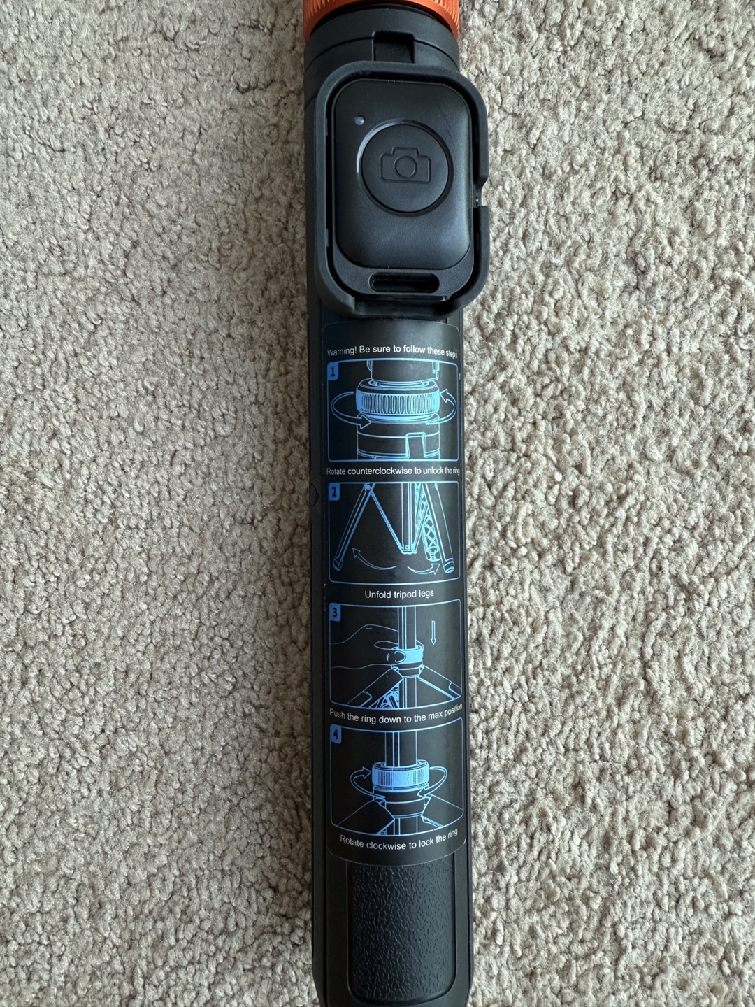 Ulanzi Tripod / Selfie Stick with Bluetooth Remote - photo 5