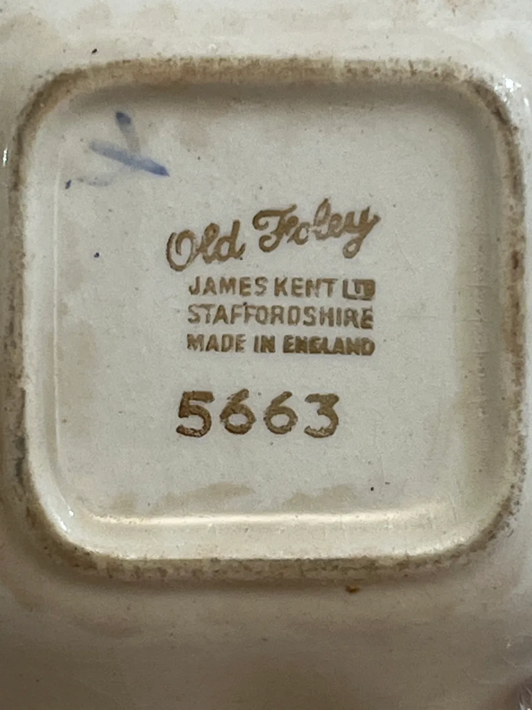 🥕Old Foley James Kent Dish image indicator(2)