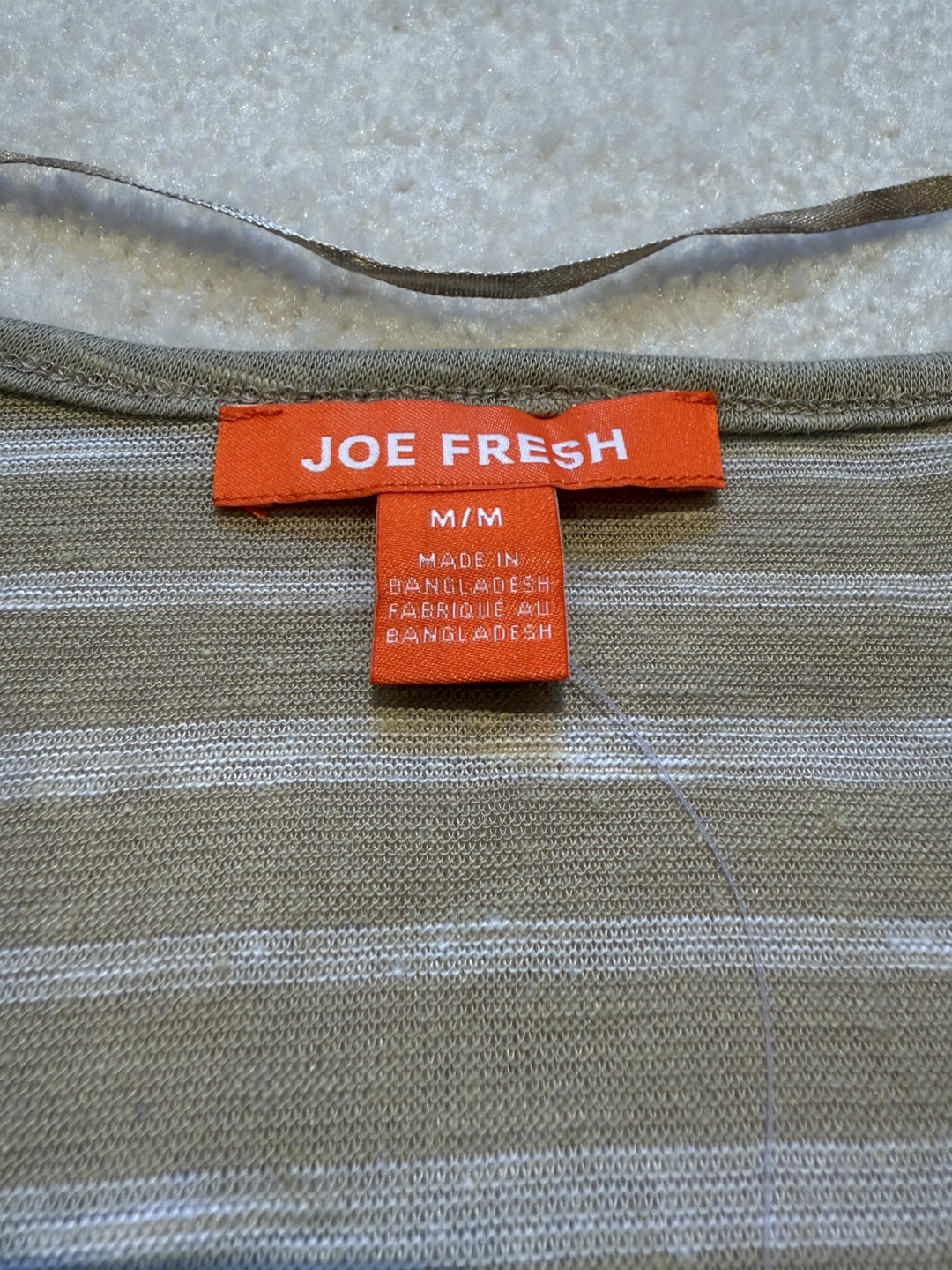 Joe Fresh Striped Tank Top - Size M - photo 3