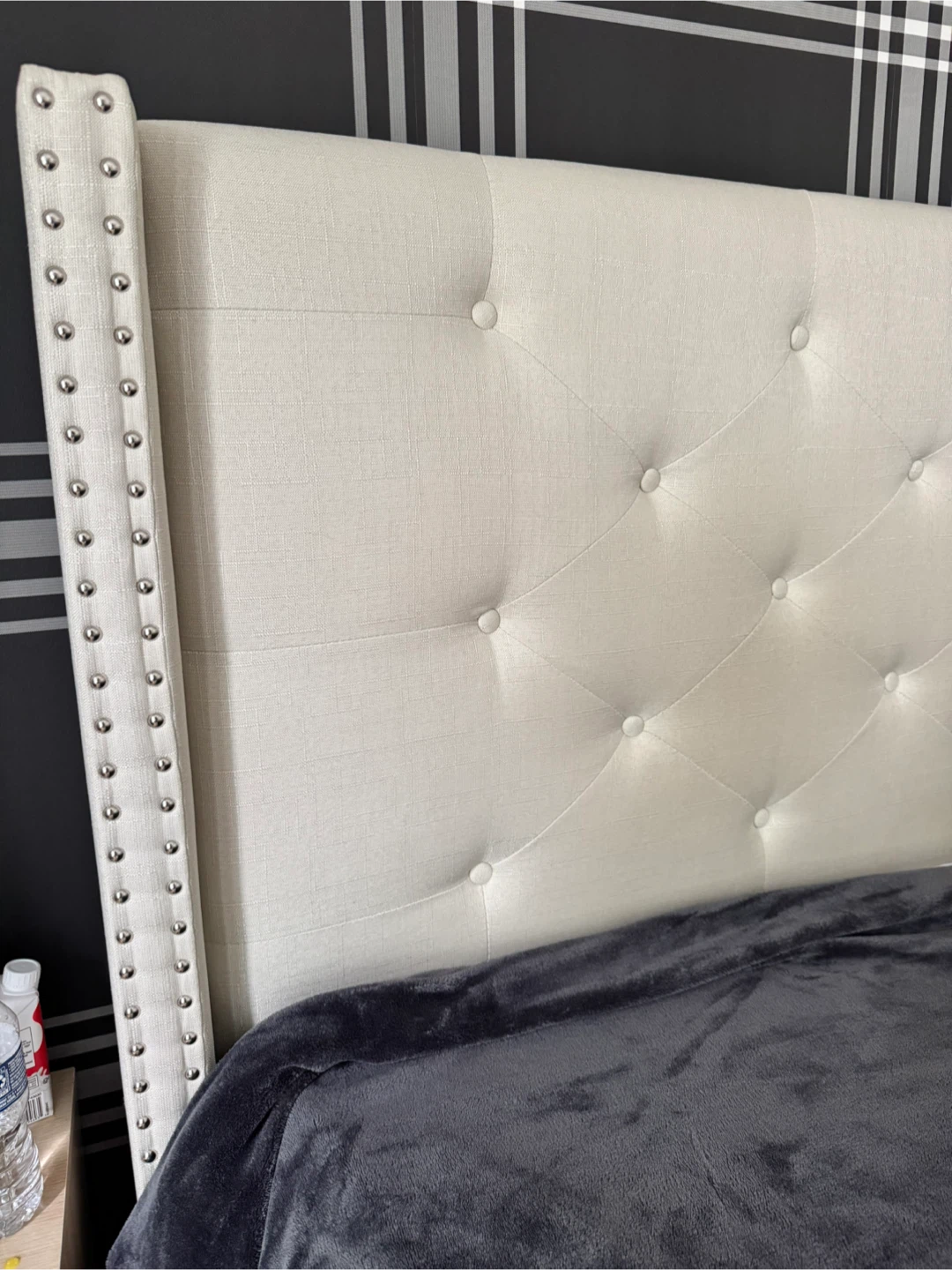 King headboard and bed frame - photo 3