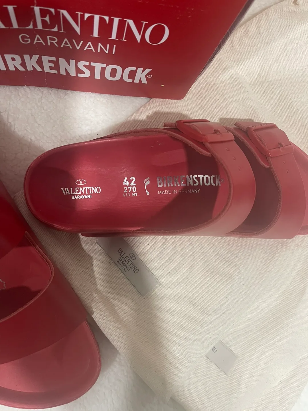 Valentino Garavani Birkenstock Arizona Sandals - Size 42 image indicator(2)