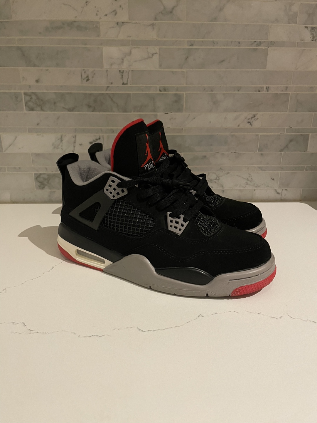 Nike Air Jordan 4 Retro Bred Size 8.5