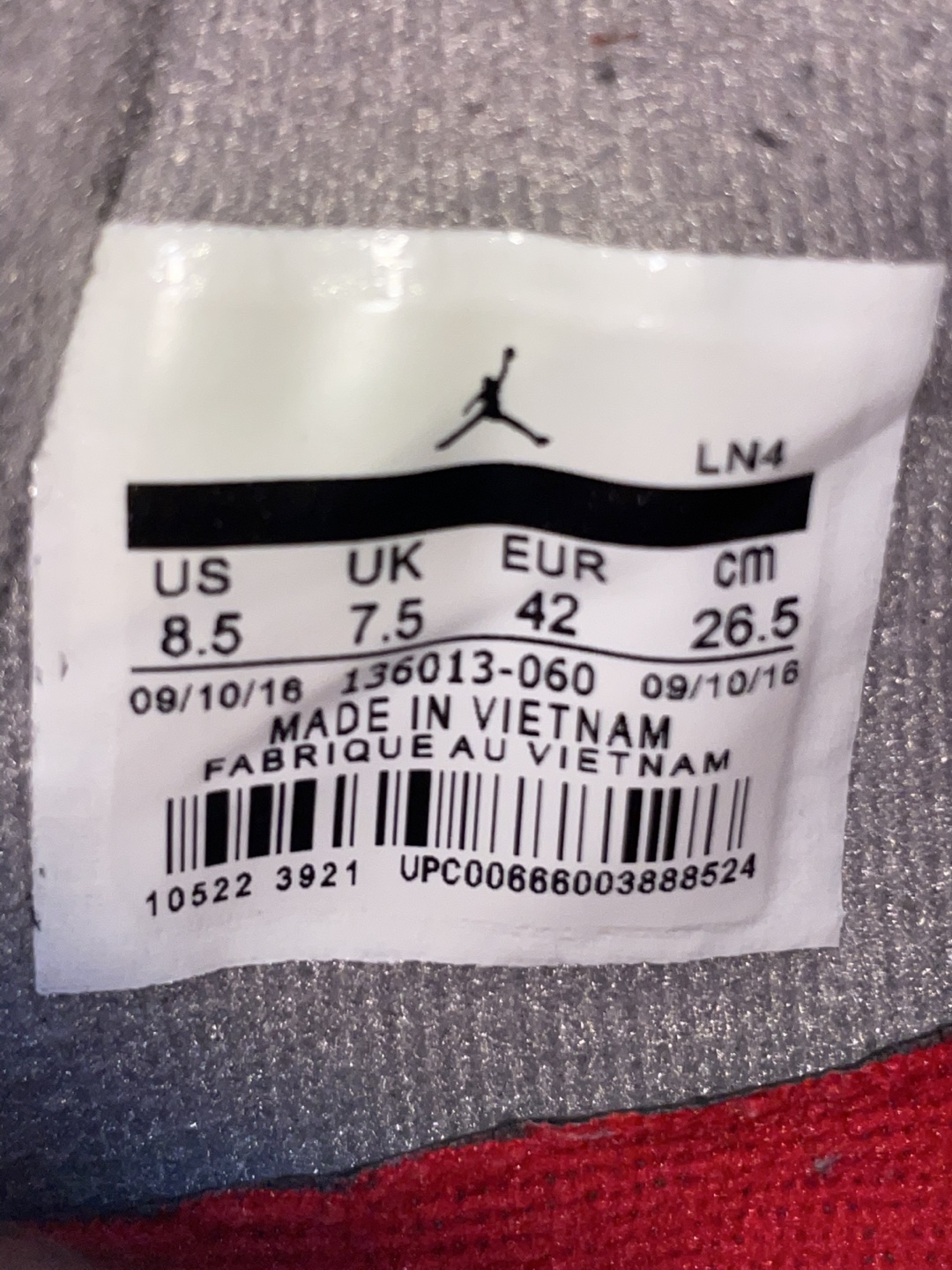 Nike Air Jordan 4 Retro Bred Size 8.5 - photo 5
