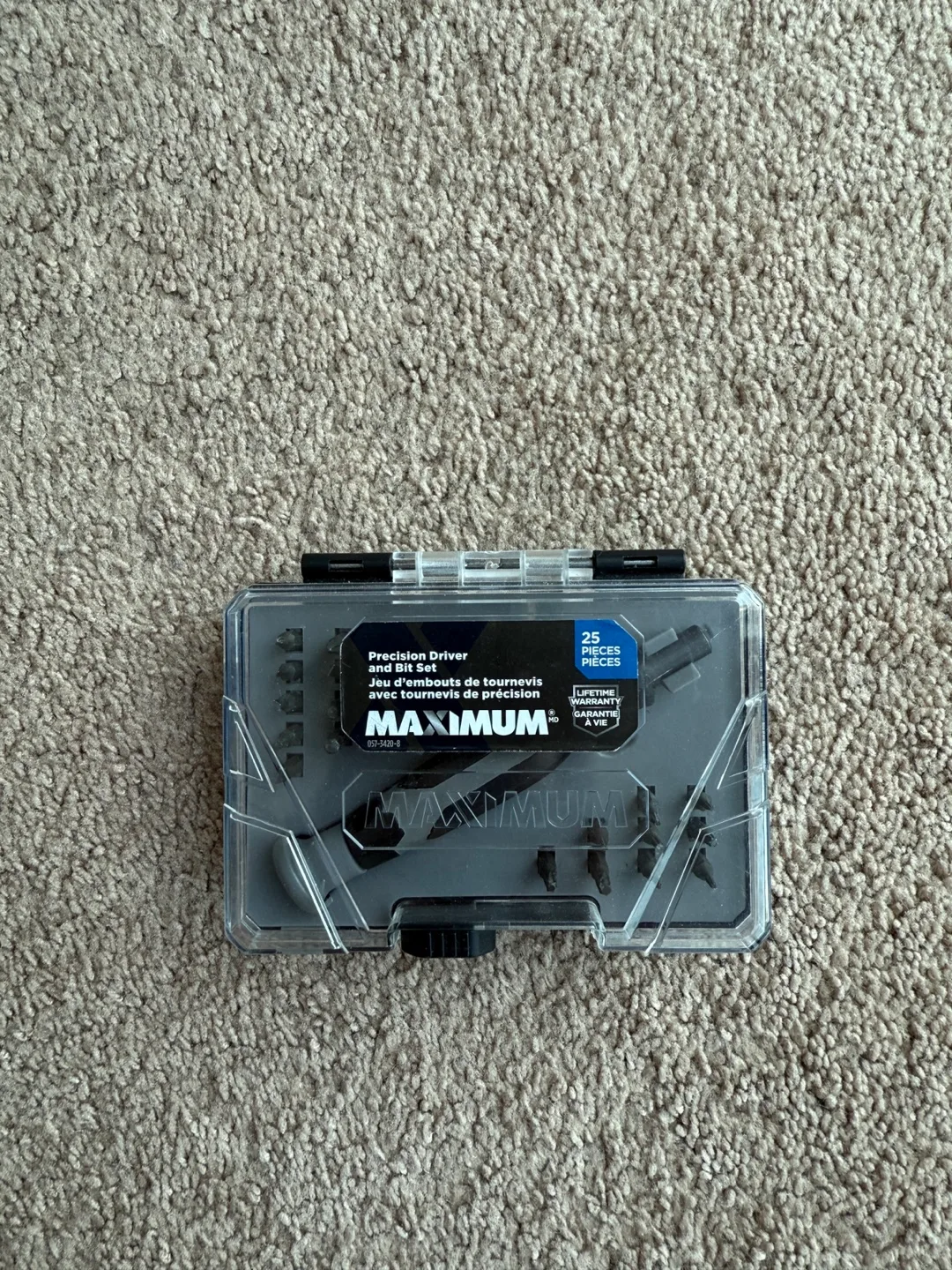 Maximum Precision Driver & Bit Set – 25 Pieces image indicator(2)