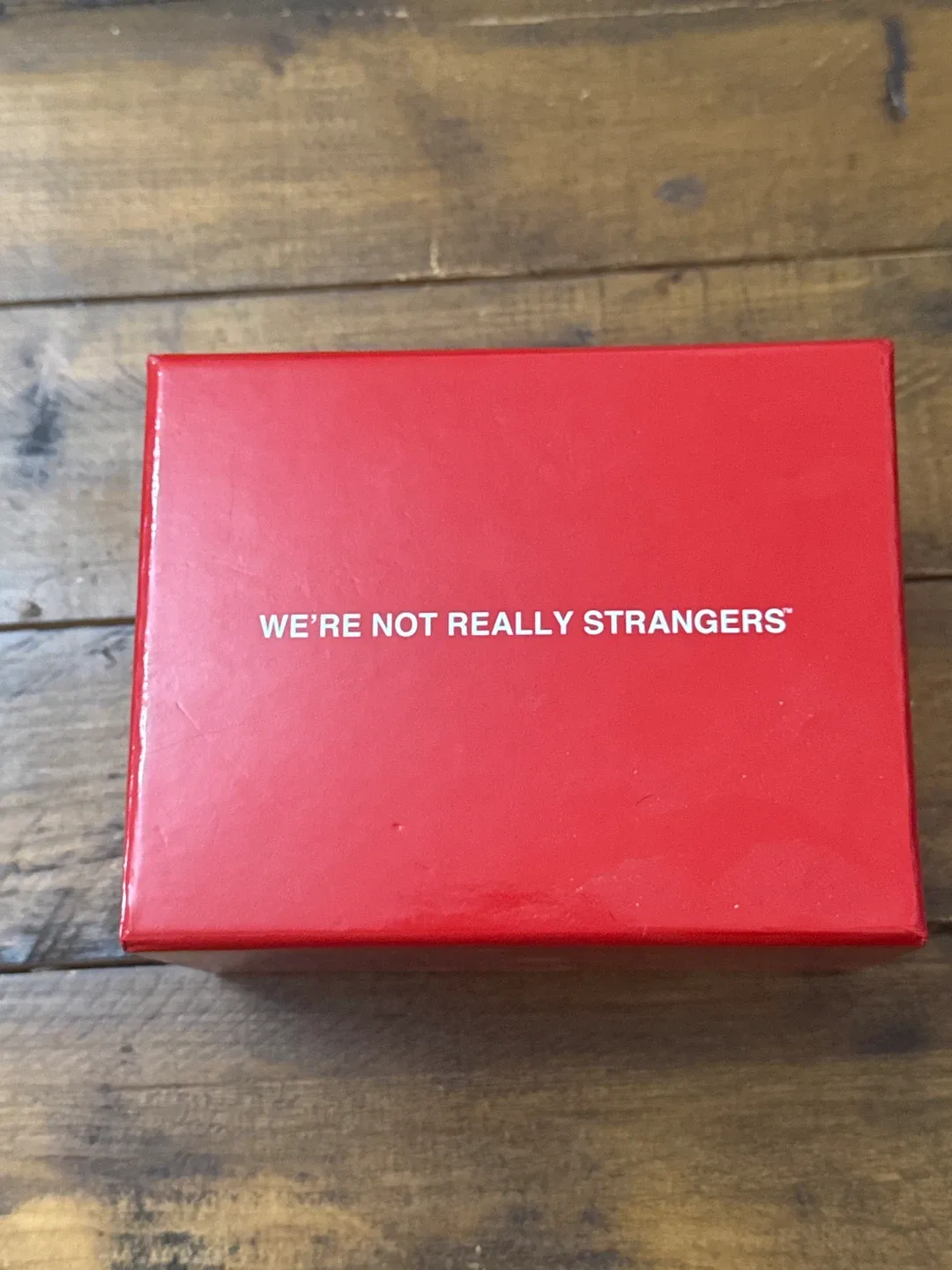 We're Not Really Strangers Card Game thumbnail