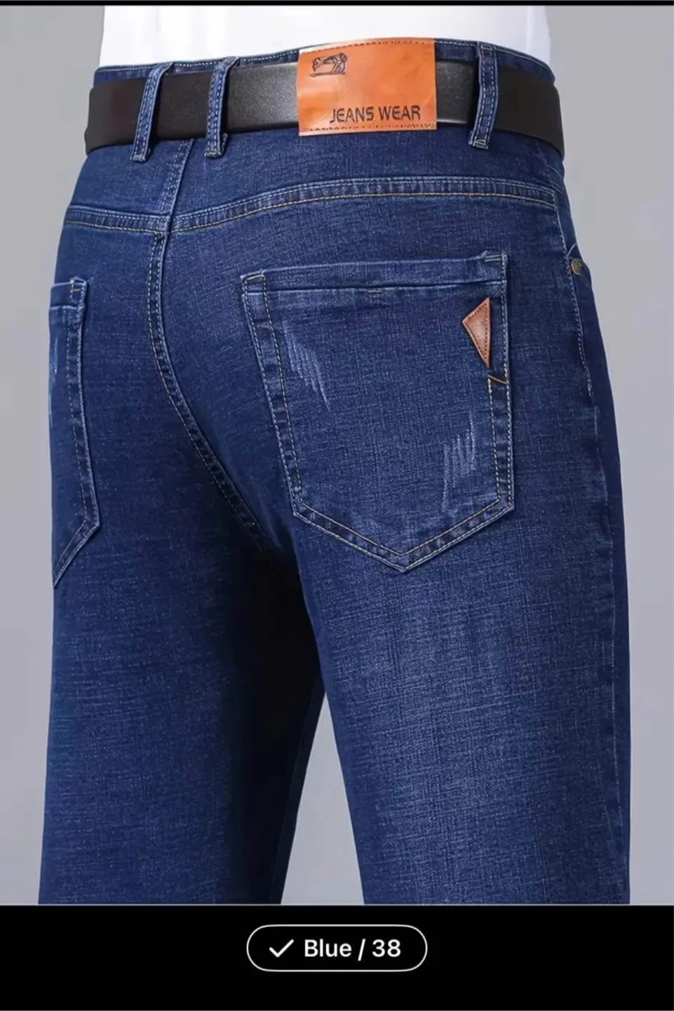 Men's Blue Jeans - Size 38 image indicator(3)
