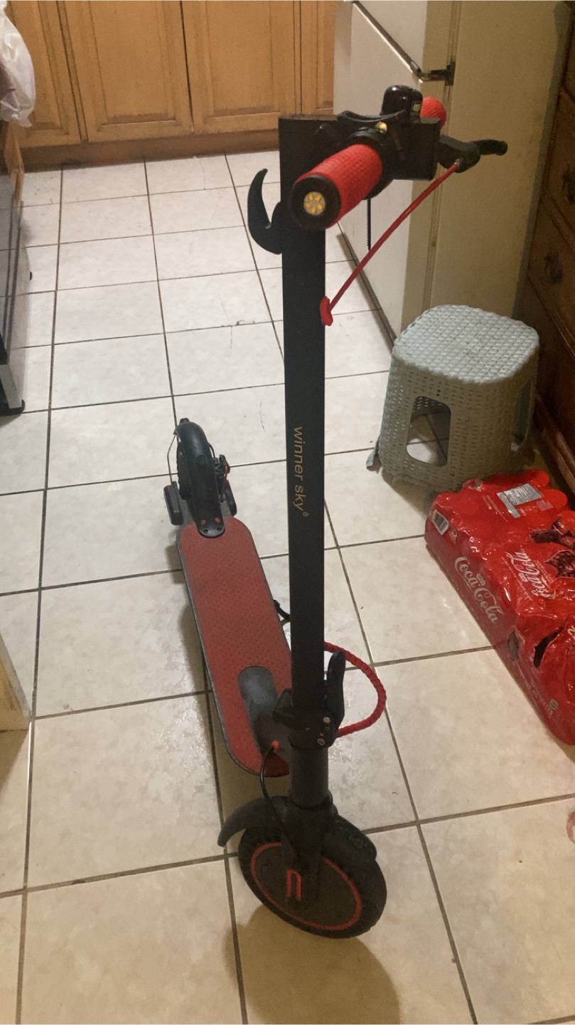 Winner Sky Electric Scooter - Red/Black