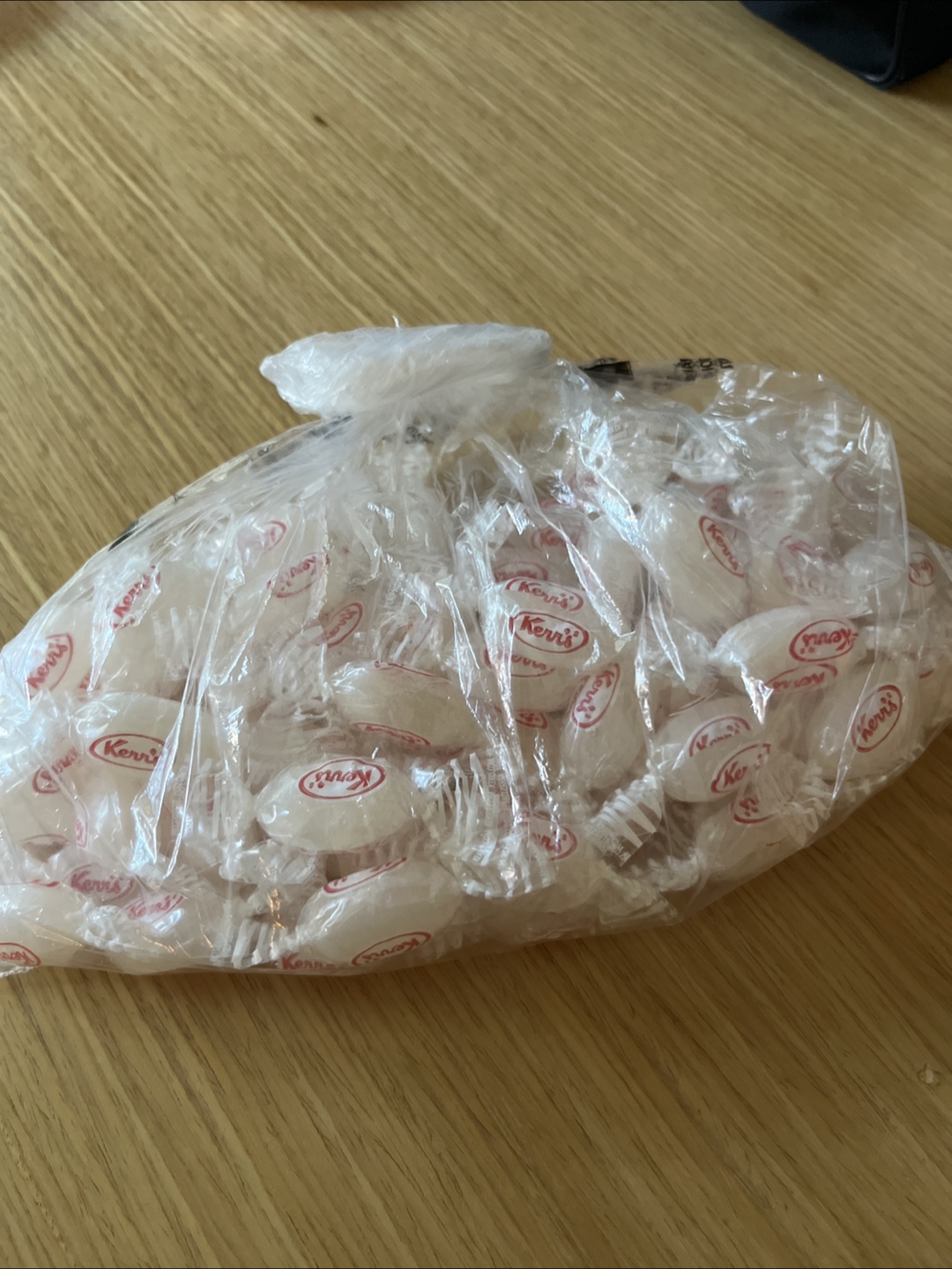 Bag of sugar free mints