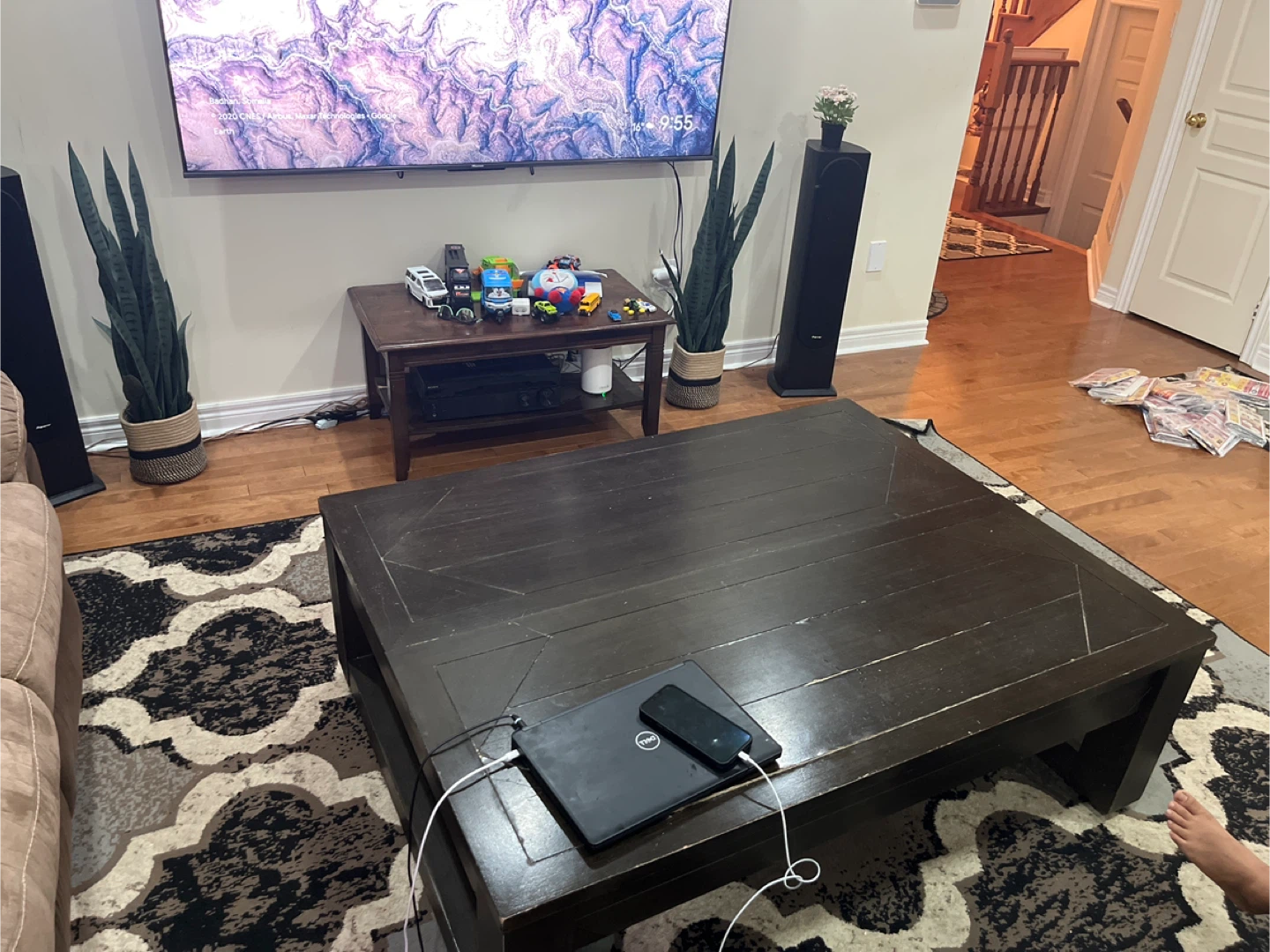 Lift Top Coffee Table with Storage - photo 2