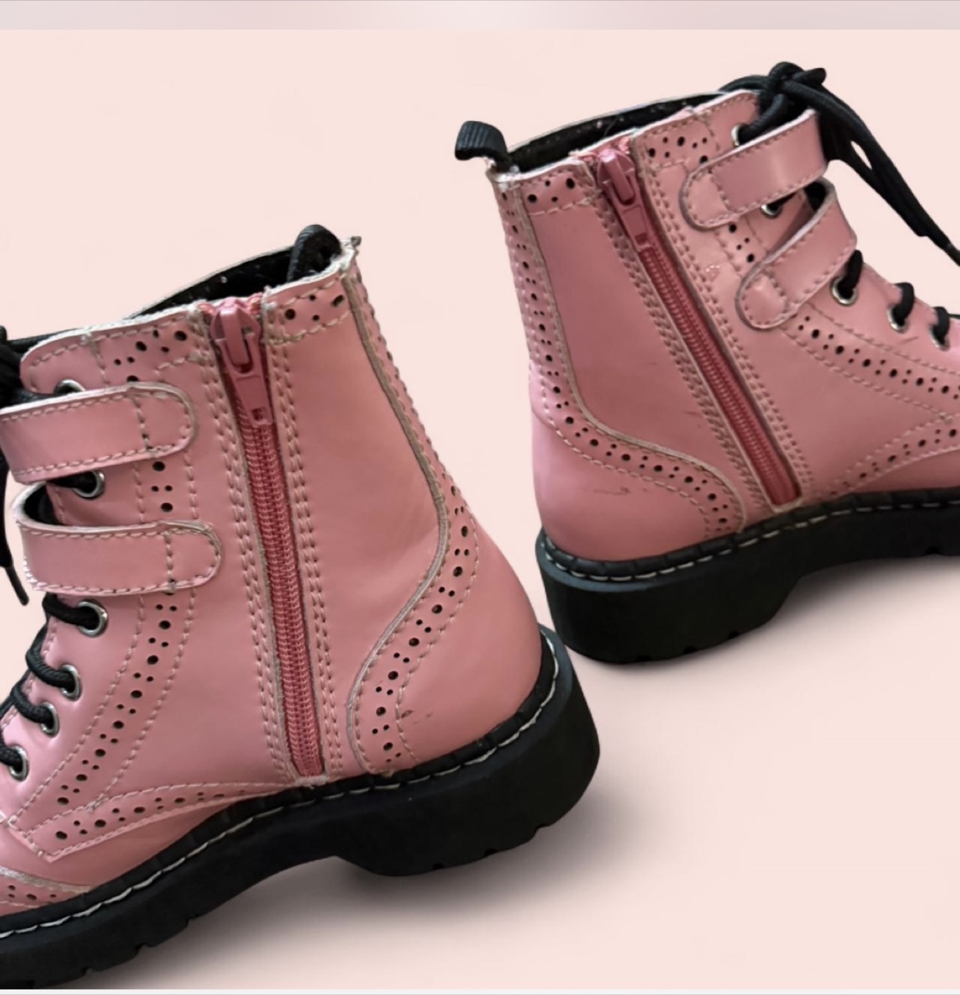 Pink Ankle Boots - US Size 6