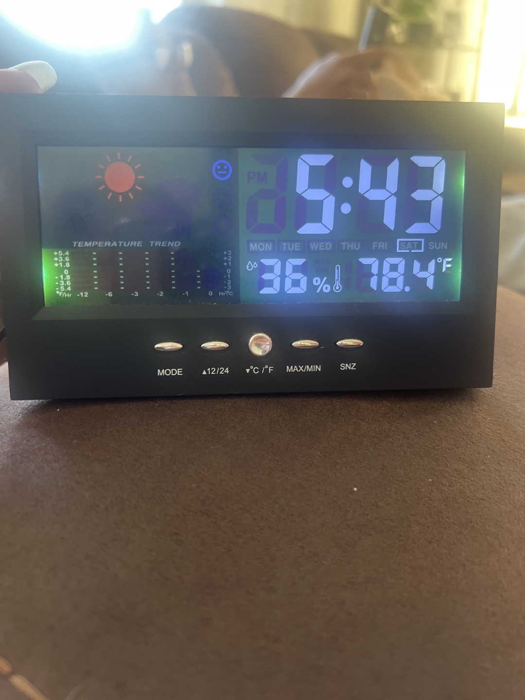 Digital Weather Station Clock