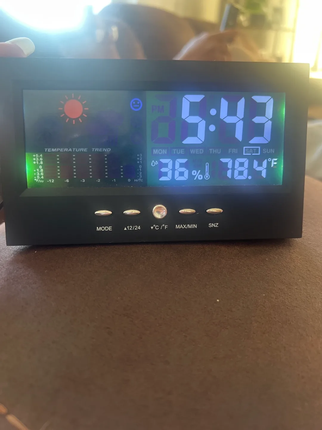Digital Weather Station Clock thumbnail