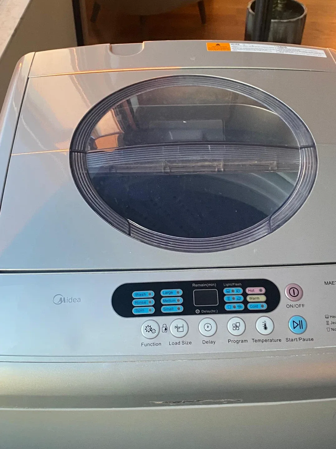 Midea Washing Machine image indicator(4)