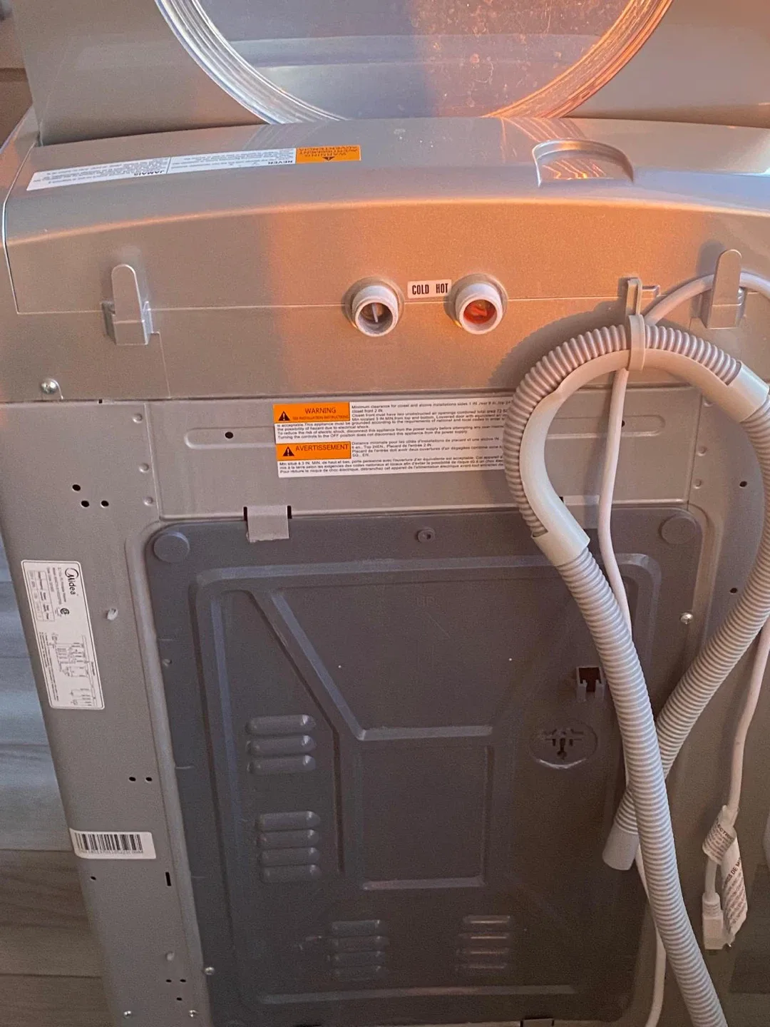 Midea Washing Machine image indicator(2)