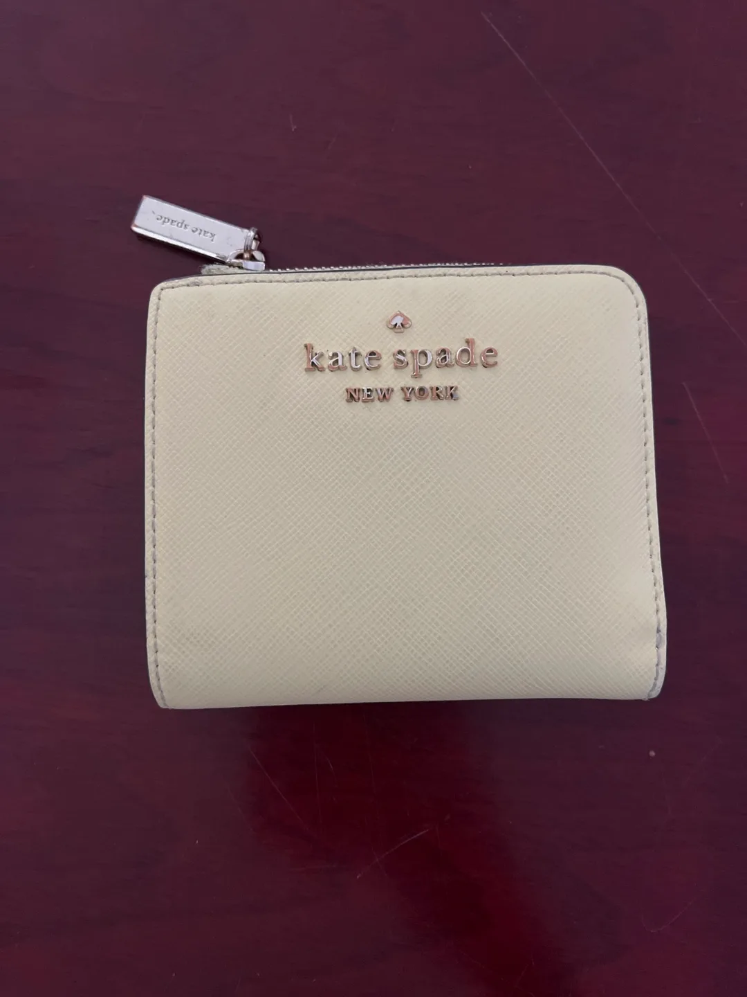 Kate Spade Pale Yellow Wallet thumbnail