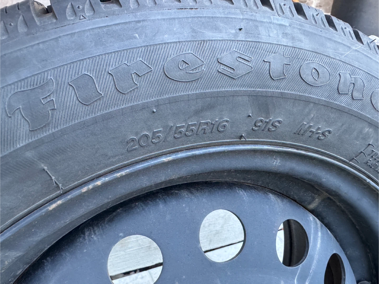 Firestone Winterforce 2 Tires 205/55R16 - photo 4