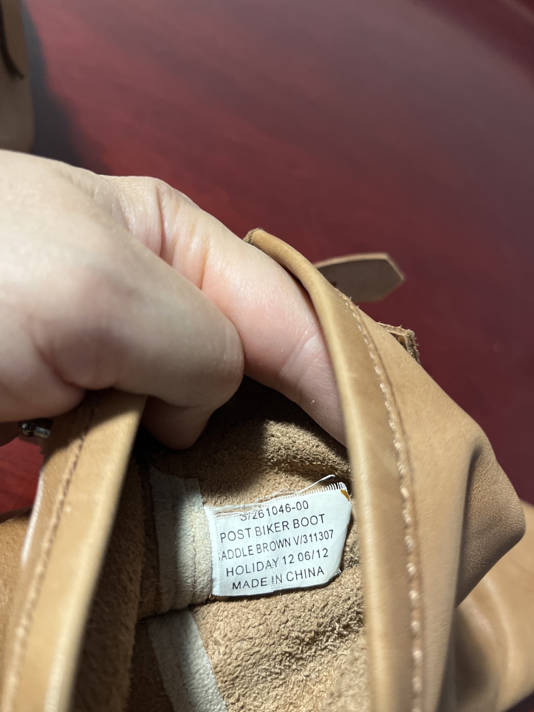 Gap Post Biker Boots - Saddle Brown - photo 3