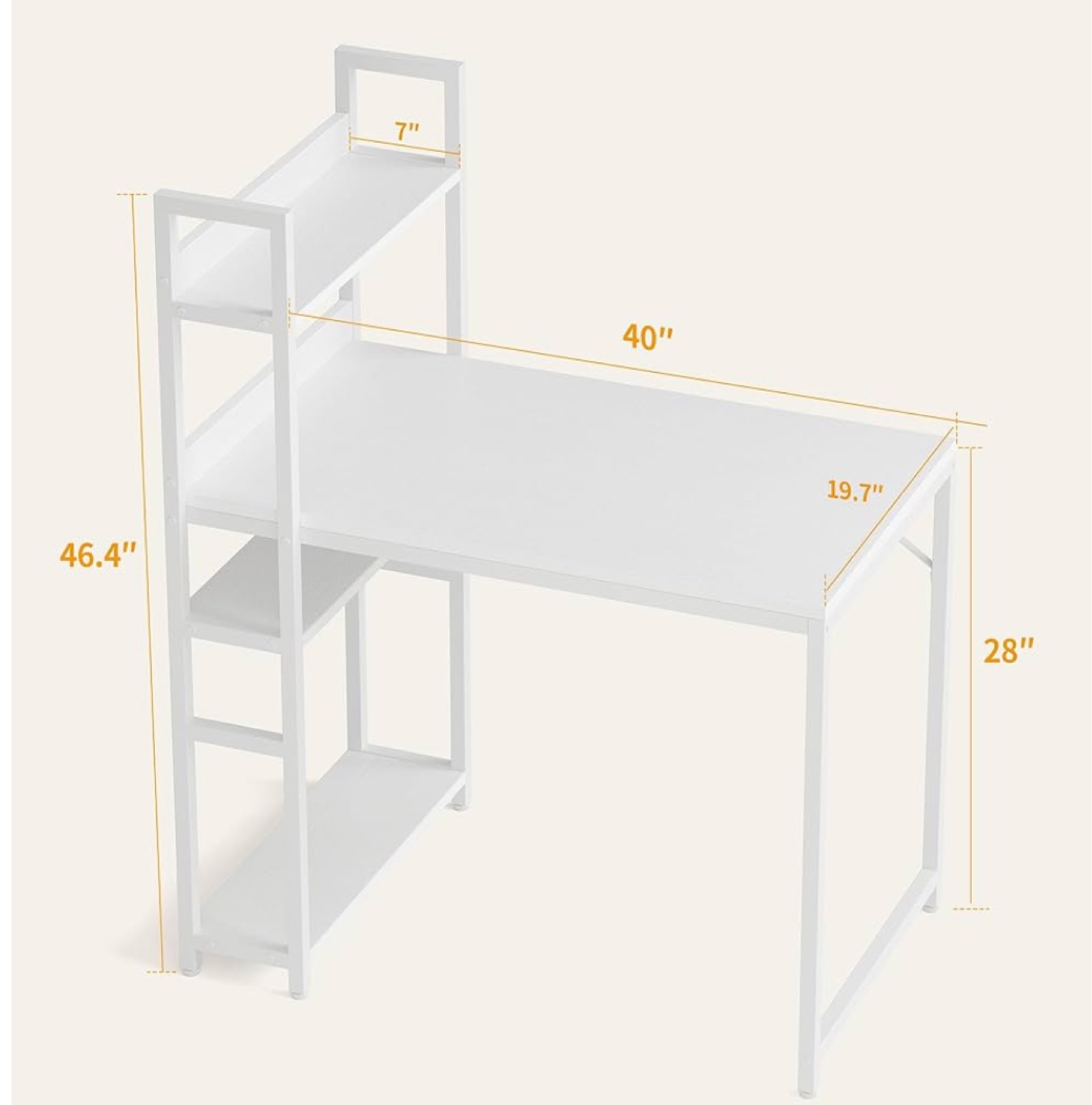 MOVE OUT SALE 🌟Desk with bookshelf - photo 3