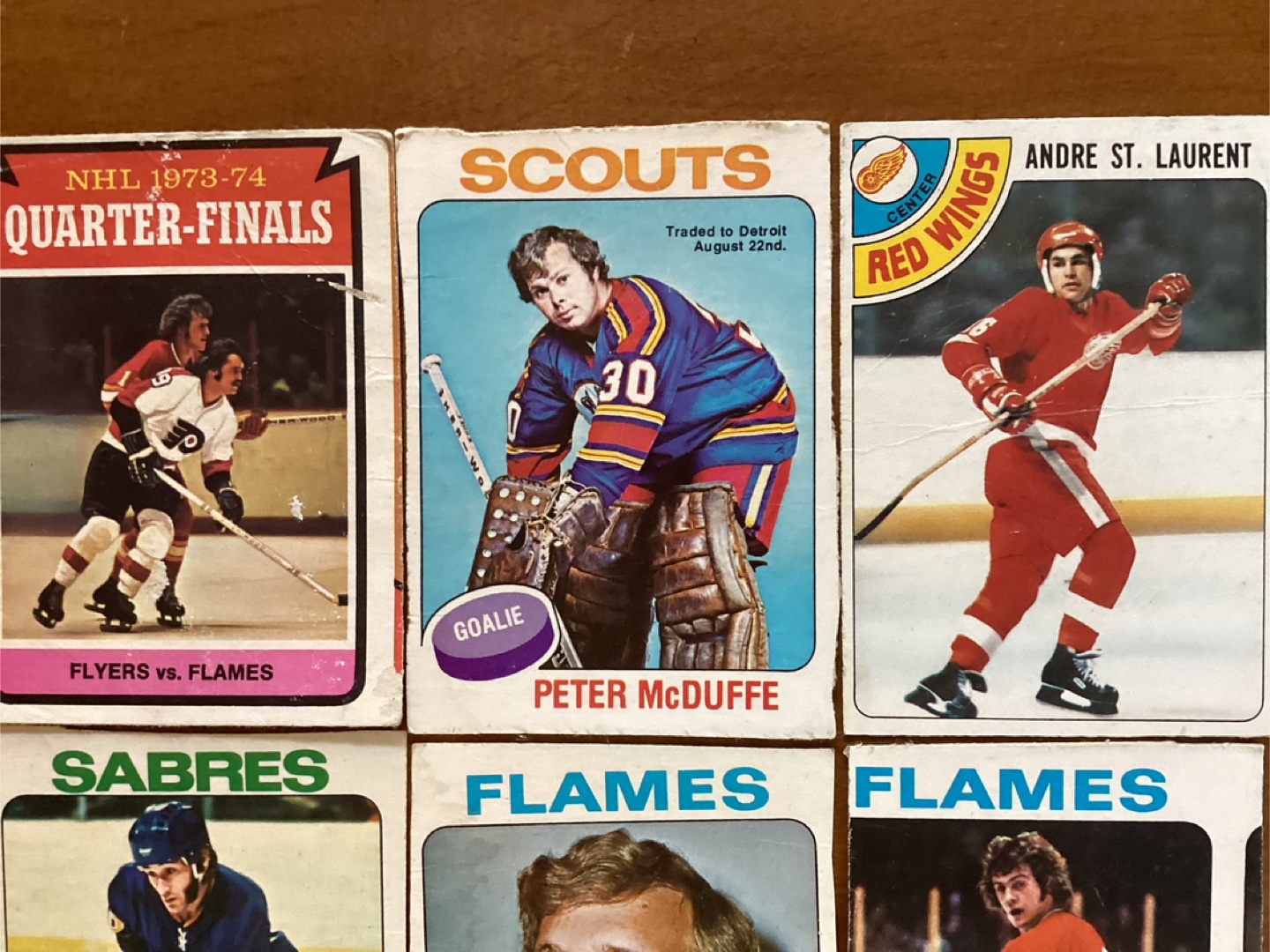 6  1974-75-76-78-79 OPC NHL Cards ! - photo 2