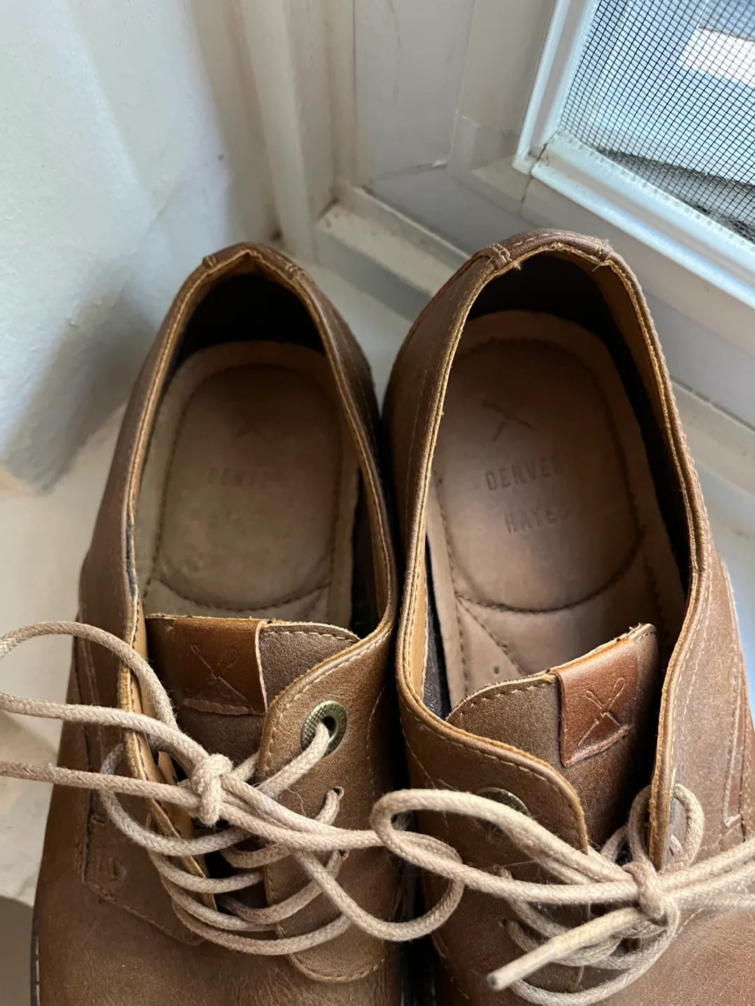 Denver Hayes Brown Dress Shoes - Size 9.5 image indicator(2)