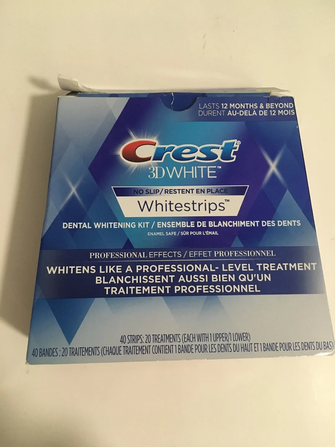 Crest 3D White Whitestrips Dental Whitening Kit image indicator(6)
