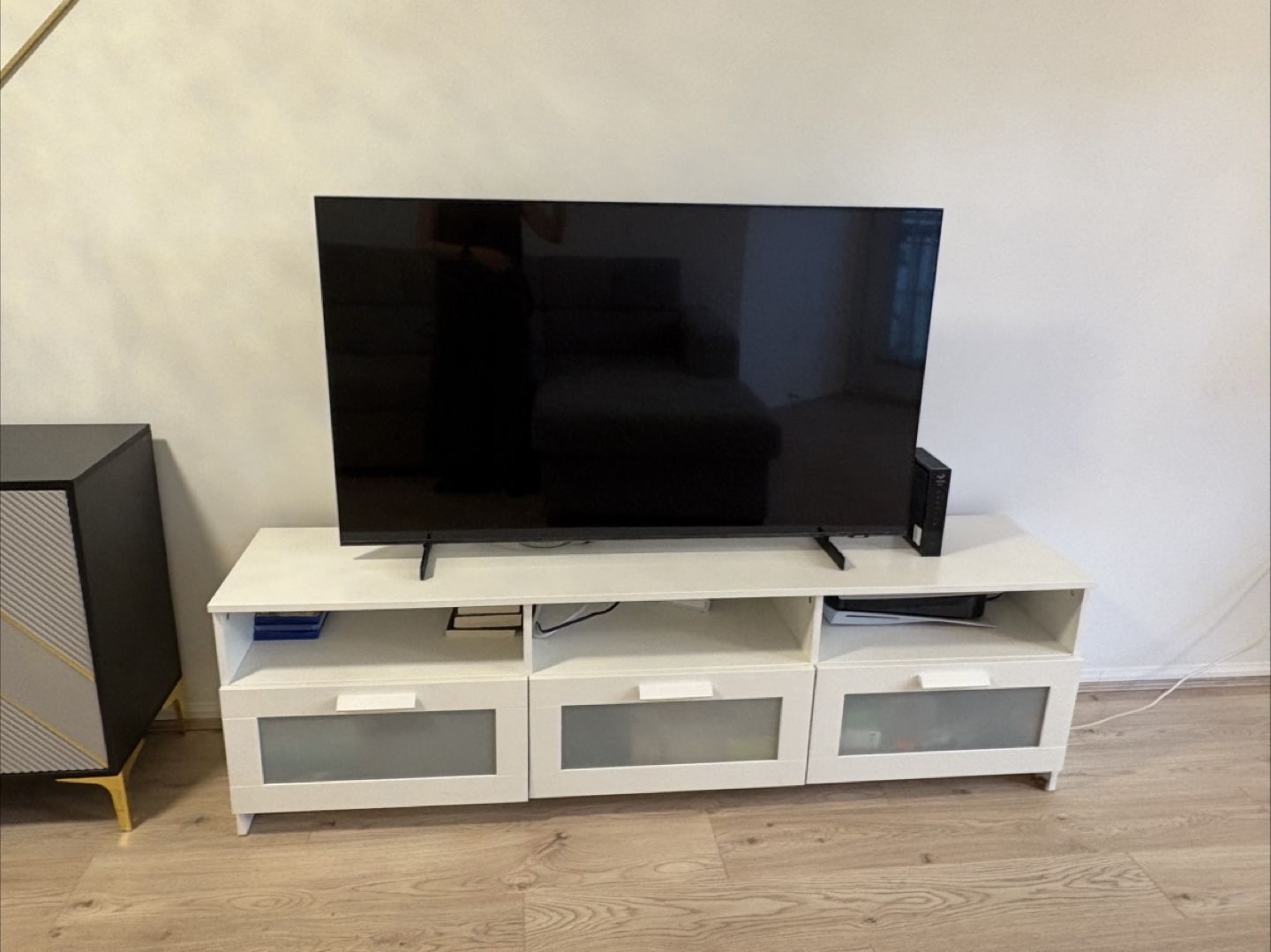 IKEA Brimnes White TV bench