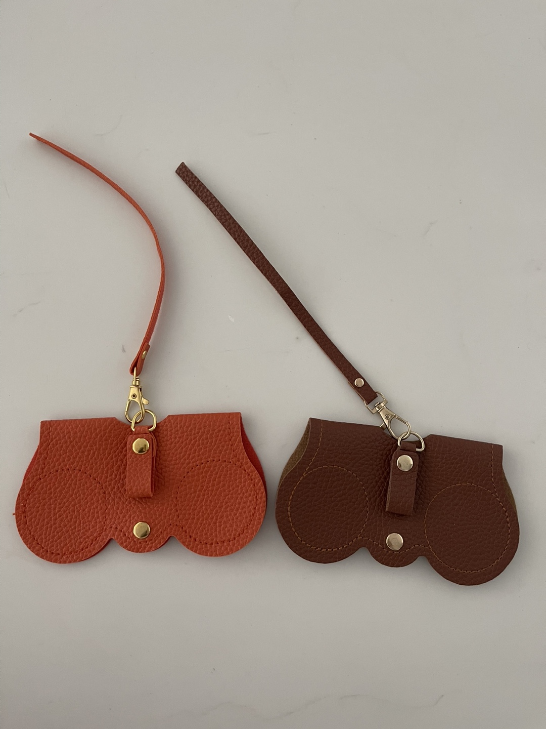 Handmade Leather sunglasses/ glasses Carrying Case protector - photo 2