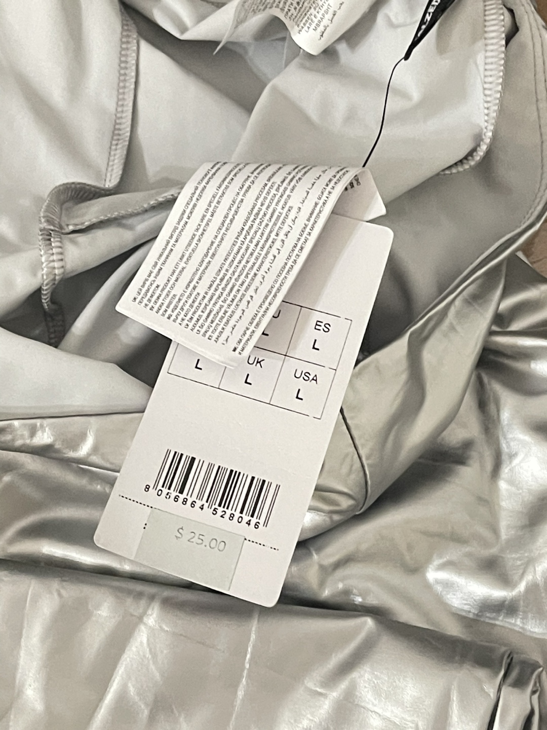 Calzedonia Light Leather Effect Leggings - Gold & Silver - photo 4