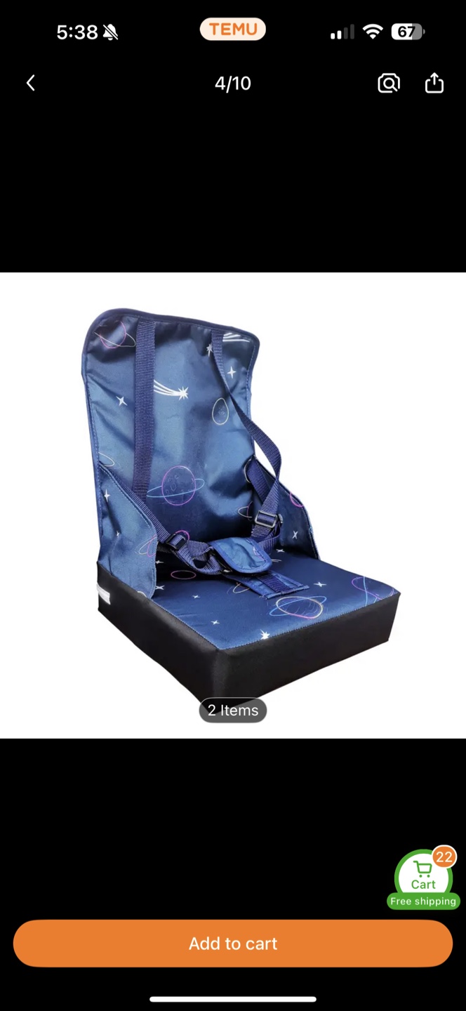 Portable Foldable Baby Seat Pad