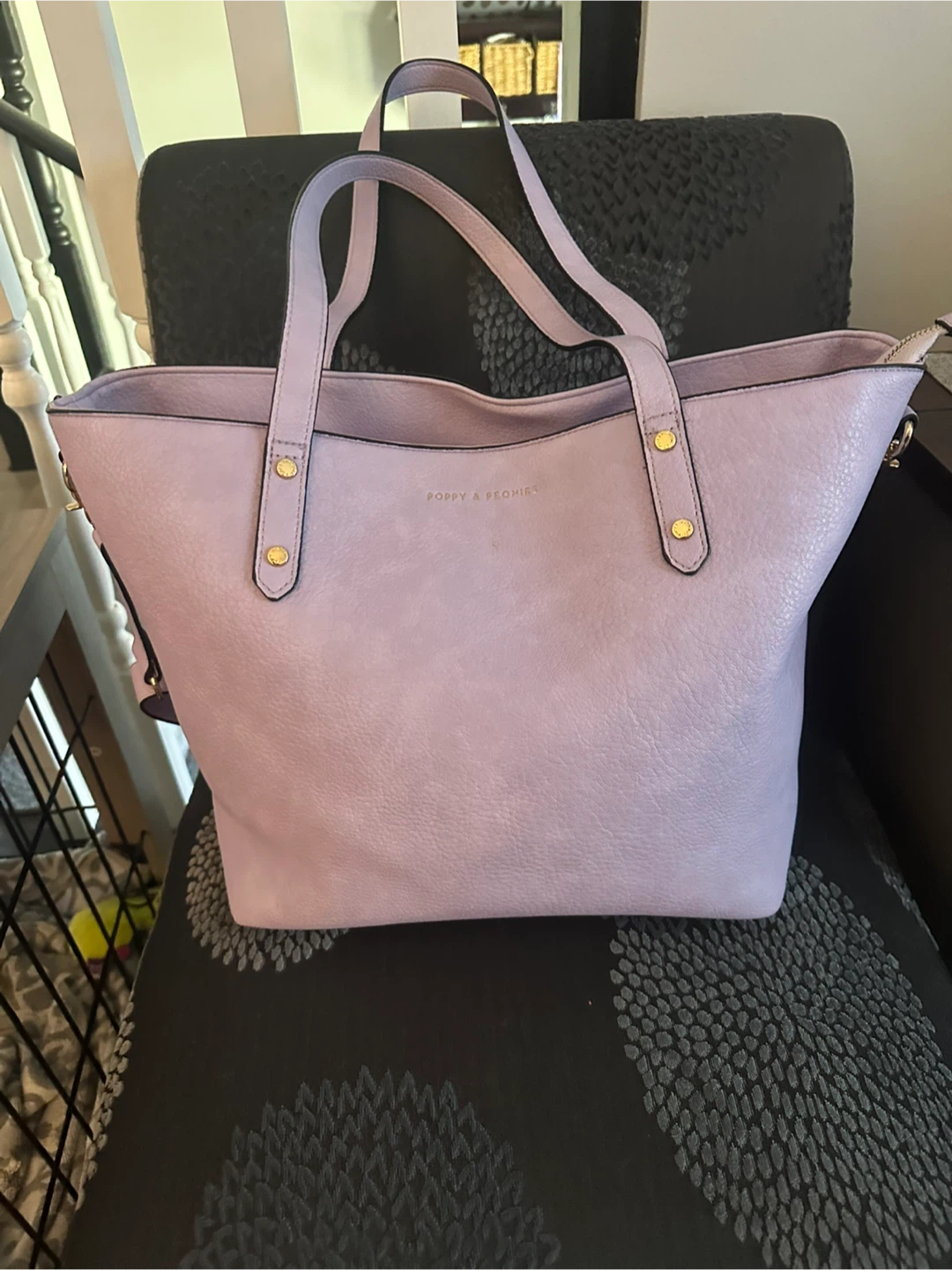 Poppies and Peonies Go Getter Tote
