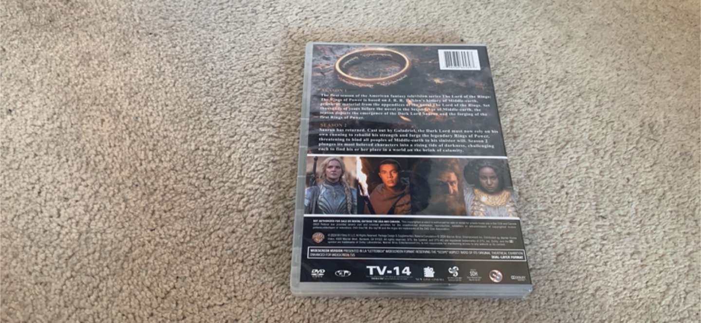 Rings of Power Complete Seasons 1 & 2 DVD - photo 2