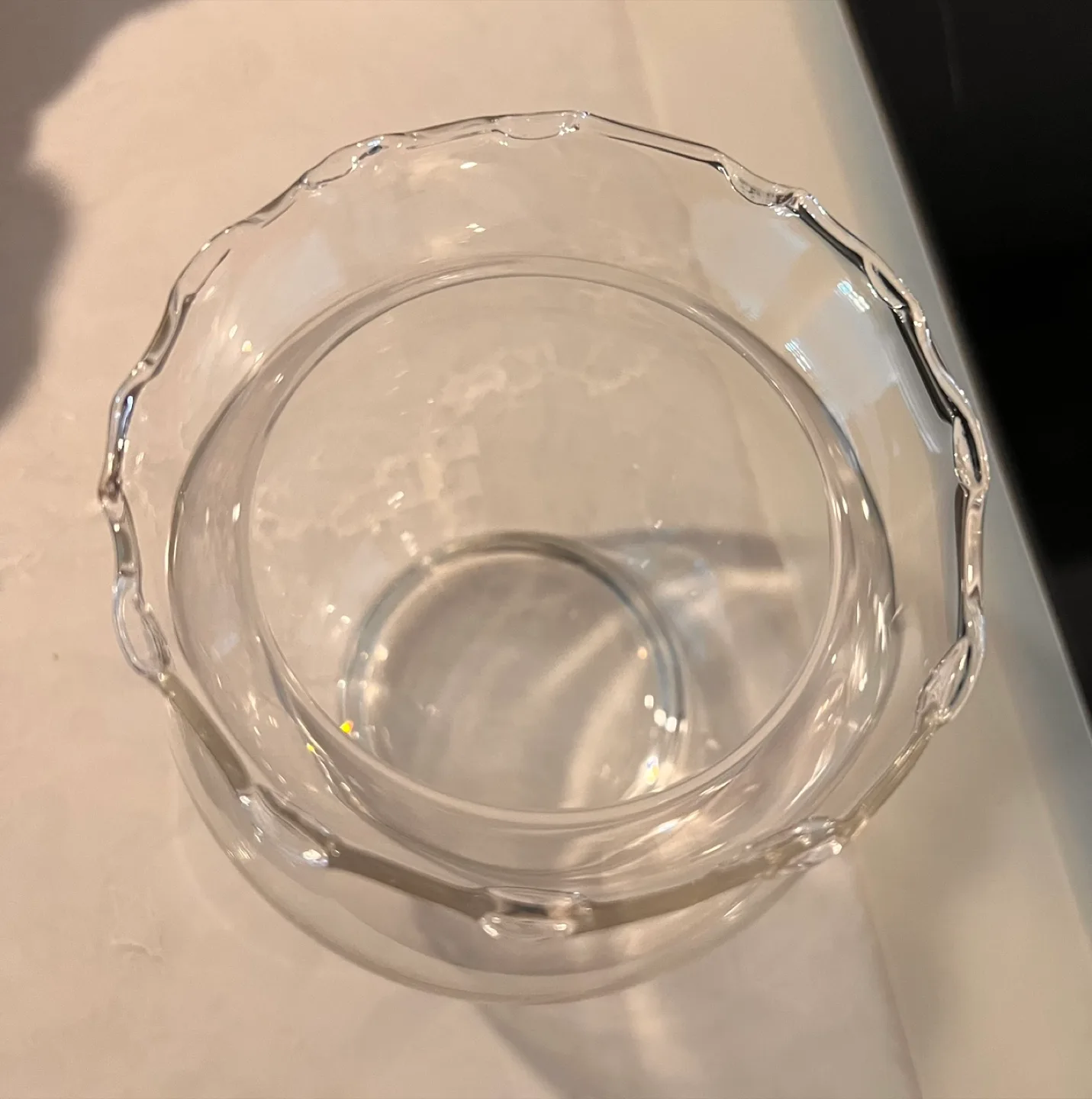 Decorative Glass Bowl or Vase image indicator(3)