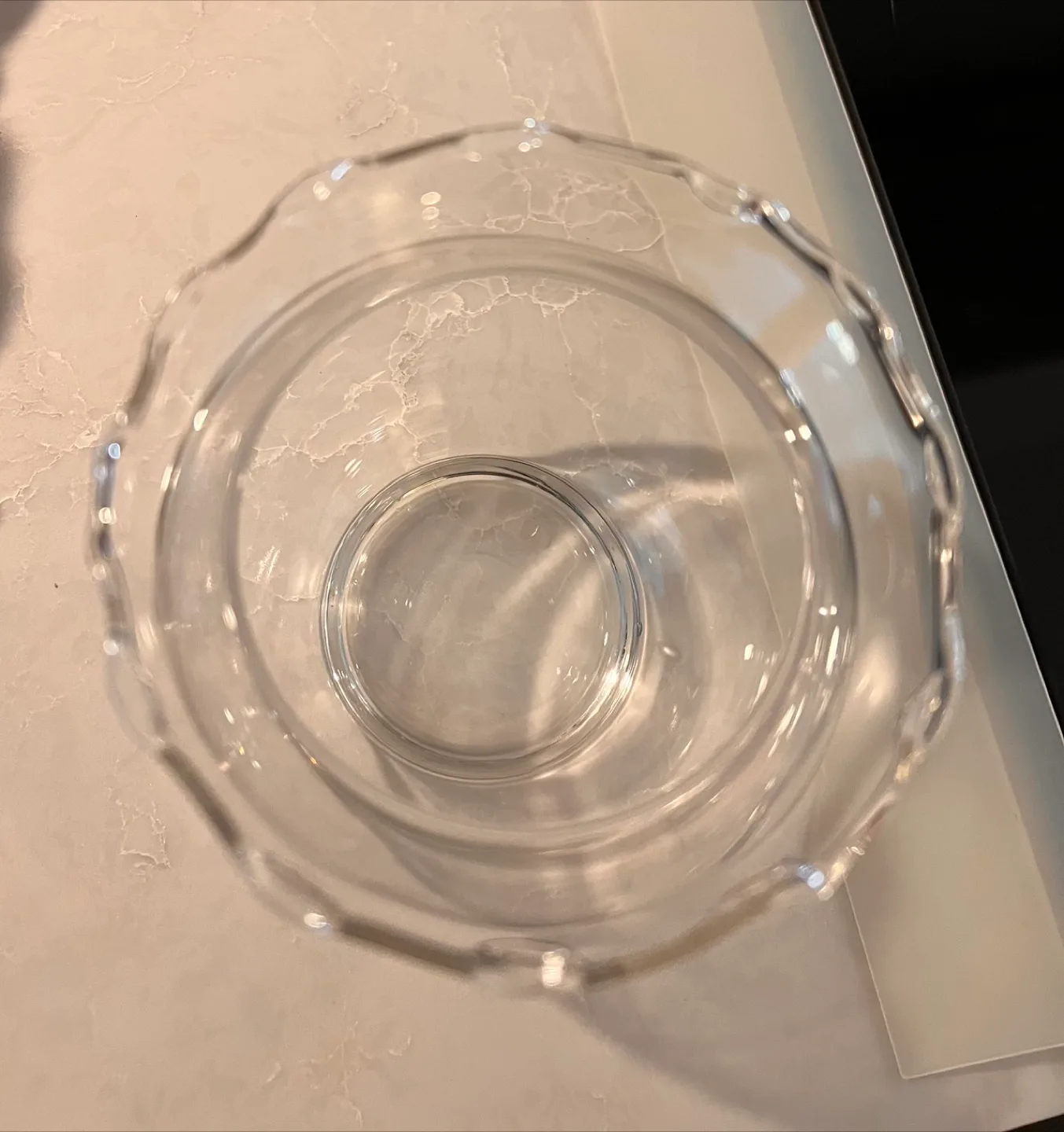 Decorative Glass Bowl or Vase image indicator(2)