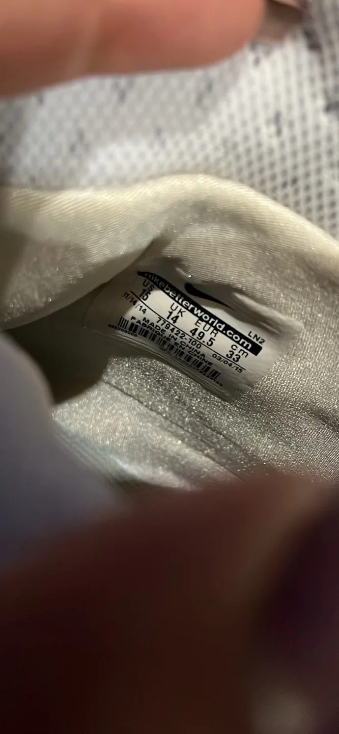 Nike Football Cleats, US Size 15 image indicator(4)