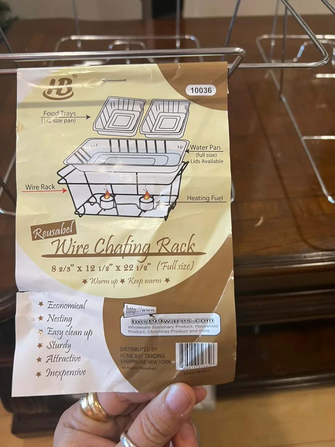 Reusabel Wire Chafing Rack (Full size) thumbnail