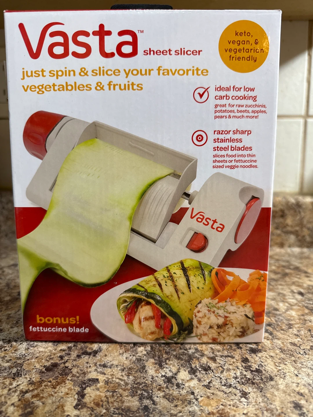 Vasta Sheet Slicer - Veggie & Fruit Tool