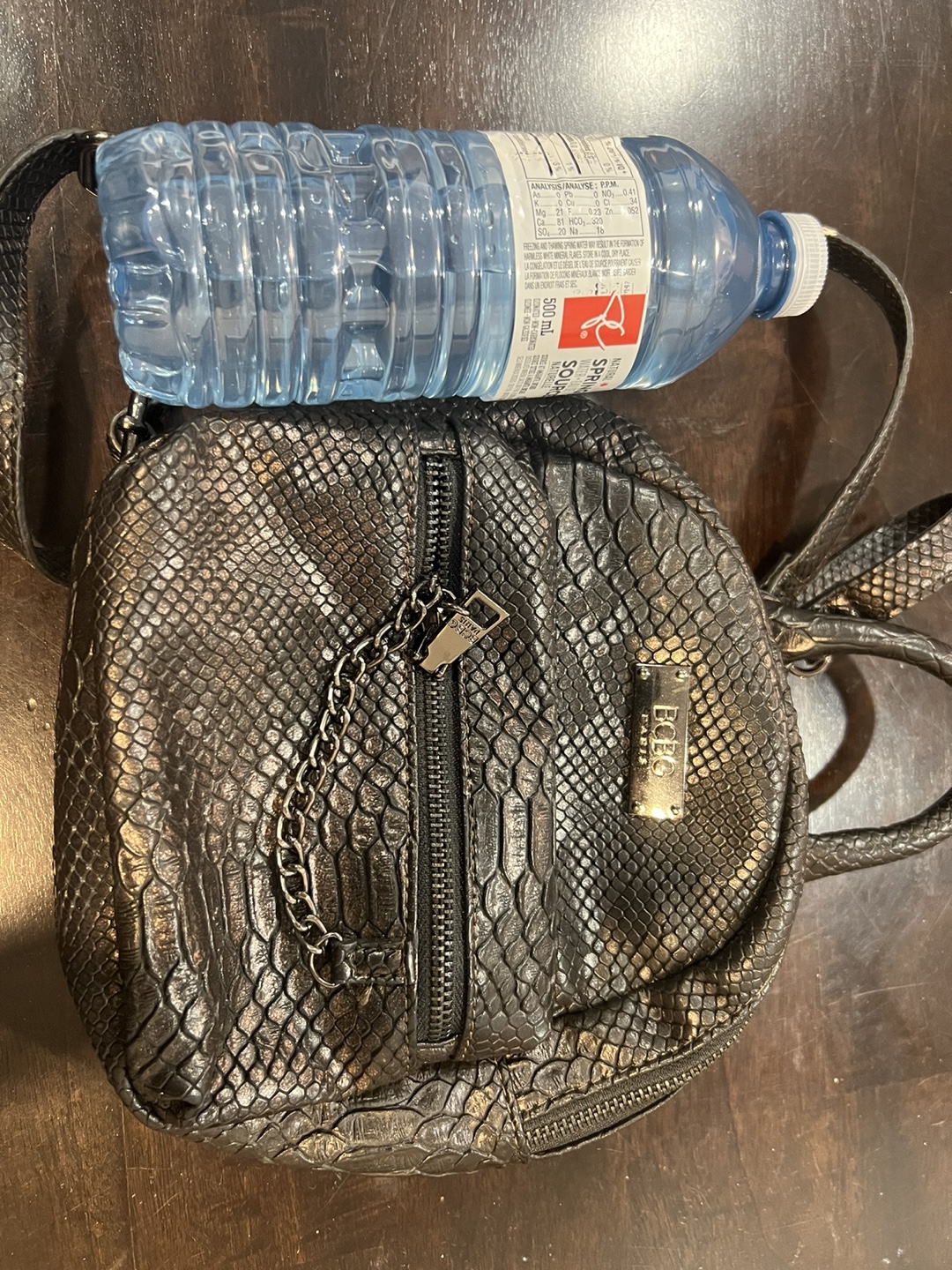 BCBG Paris Mini Backpack - Snakeskin - photo 4