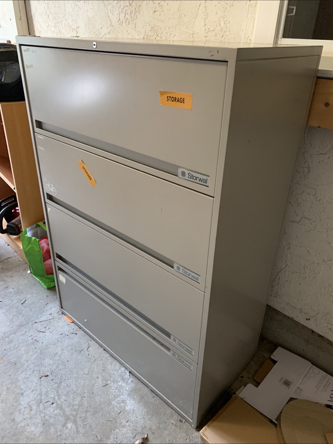 Storwal 4-Drawer Filing Cabinet - photo 2