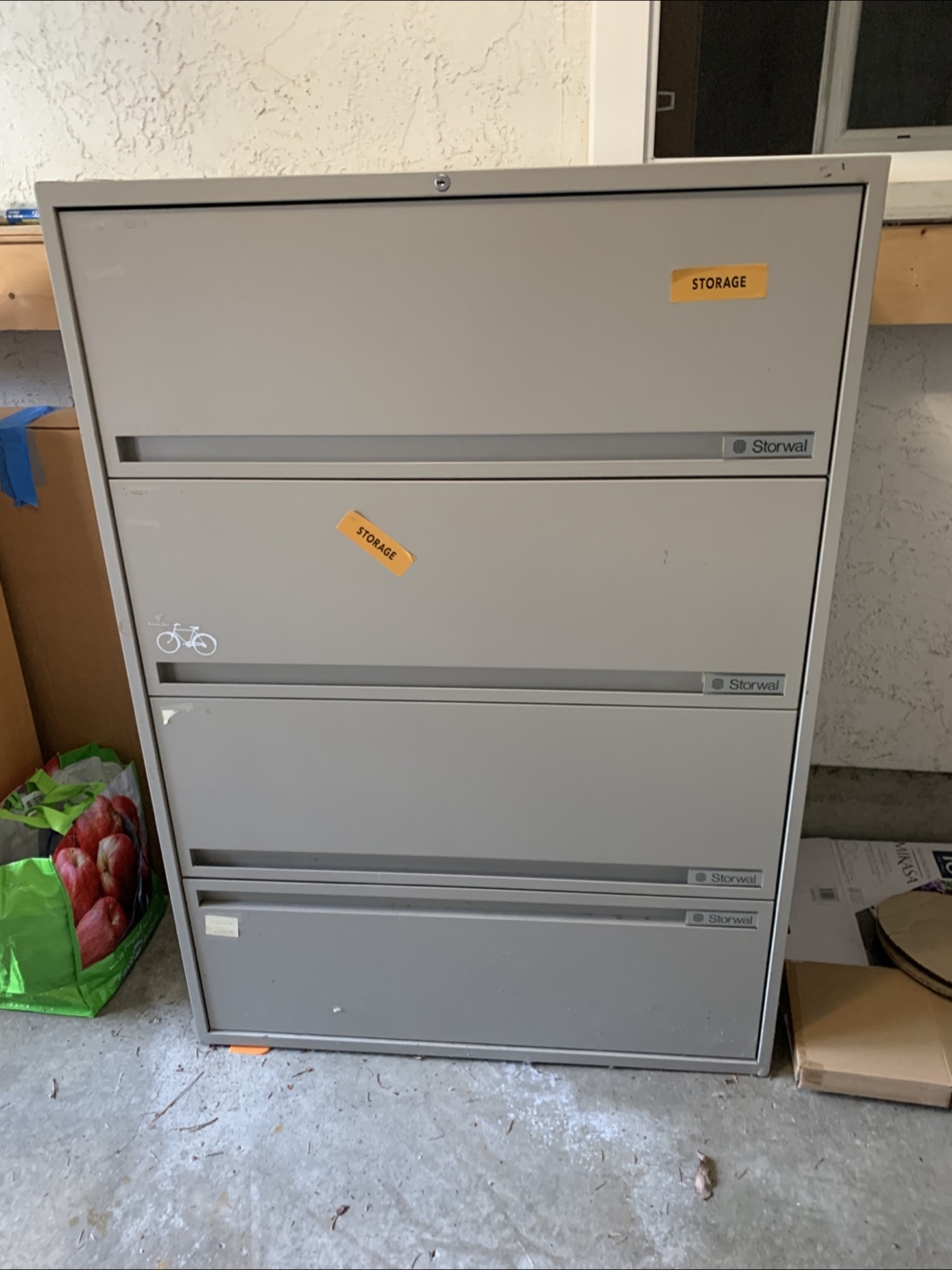 Storwal 4-Drawer Filing Cabinet